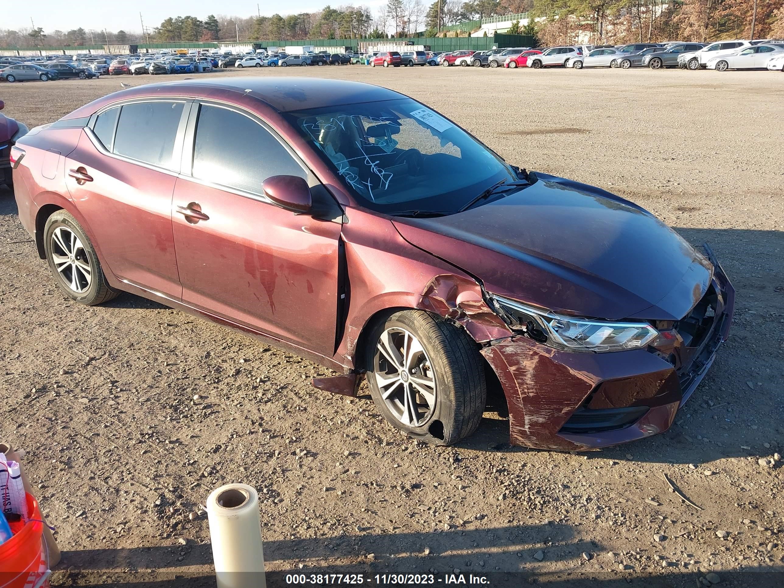 NISSAN SENTRA 2020 3n1ab8cv4ly251167