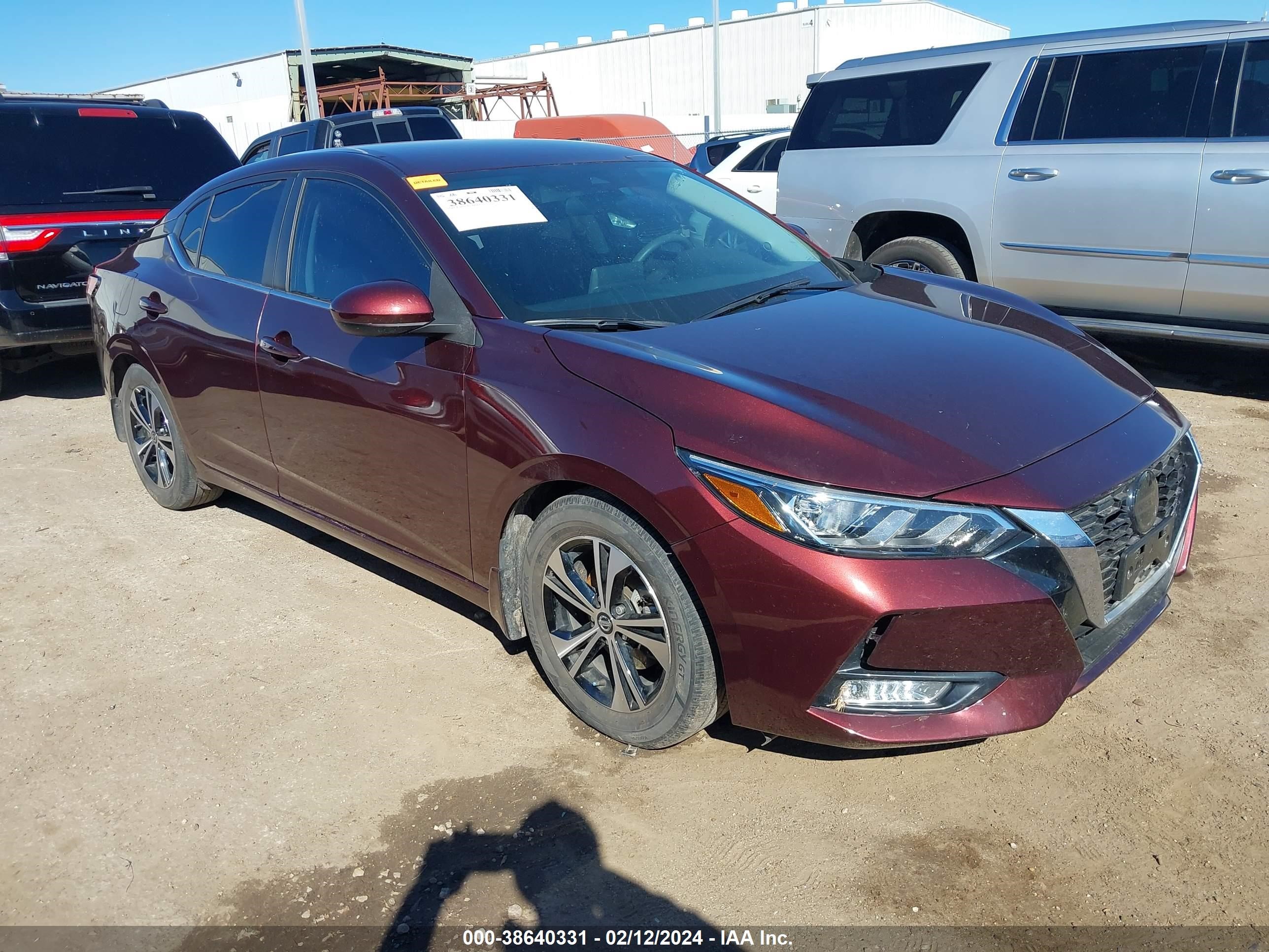 NISSAN SENTRA 2021 3n1ab8cv4my204304