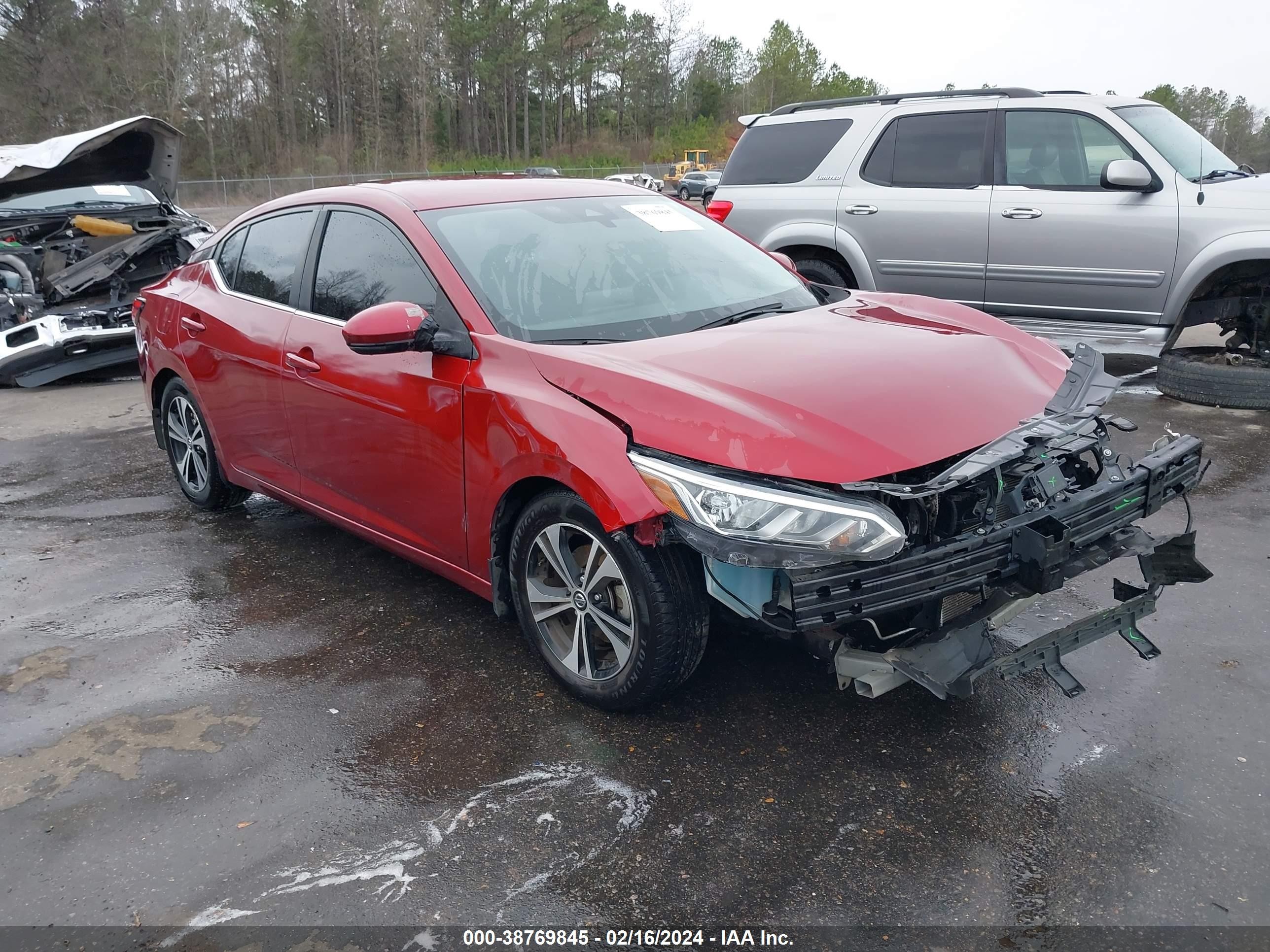 NISSAN SENTRA 2020 3n1ab8cv5ly238427