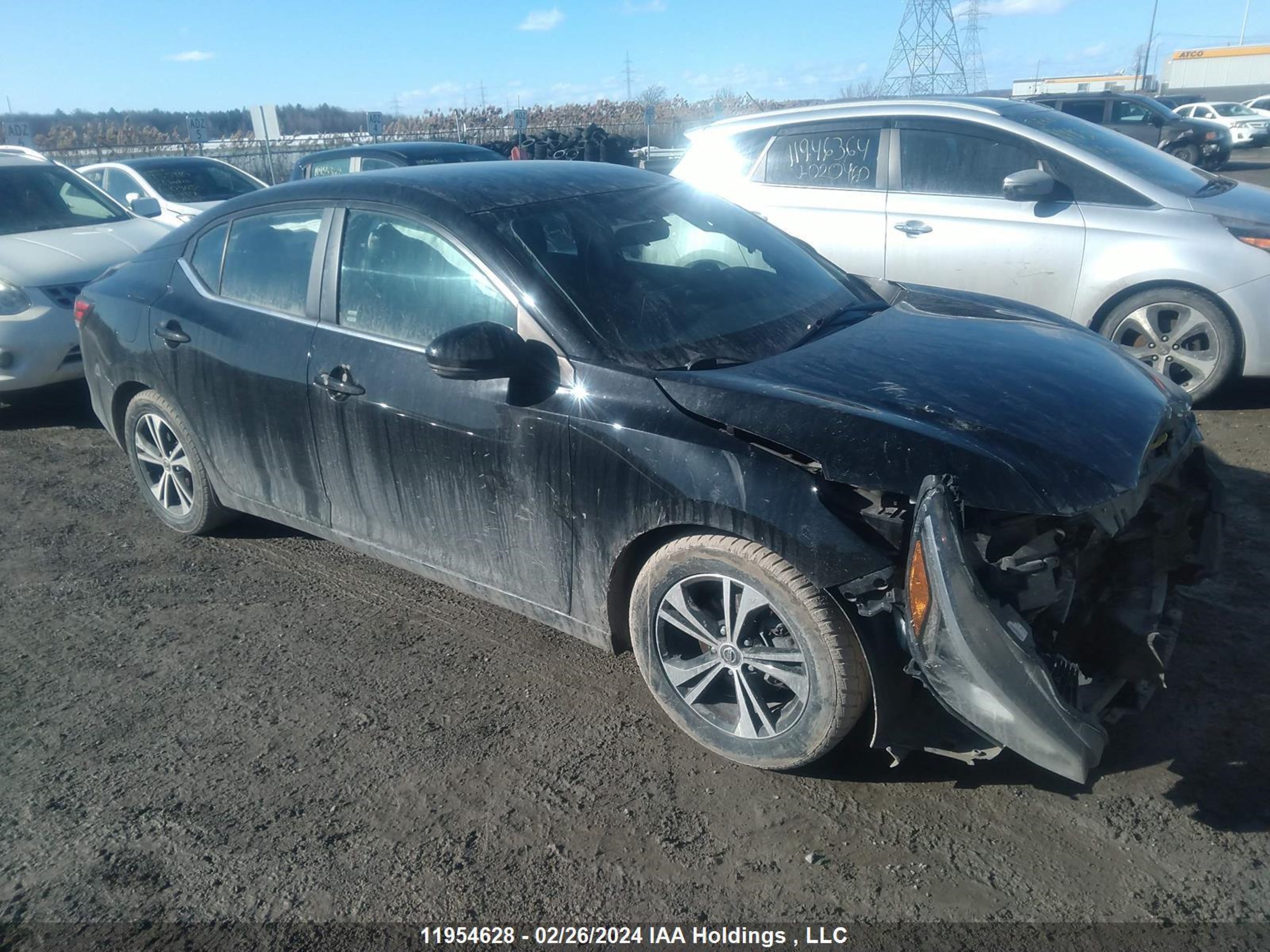 NISSAN SENTRA 2020 3n1ab8cv5ly304135