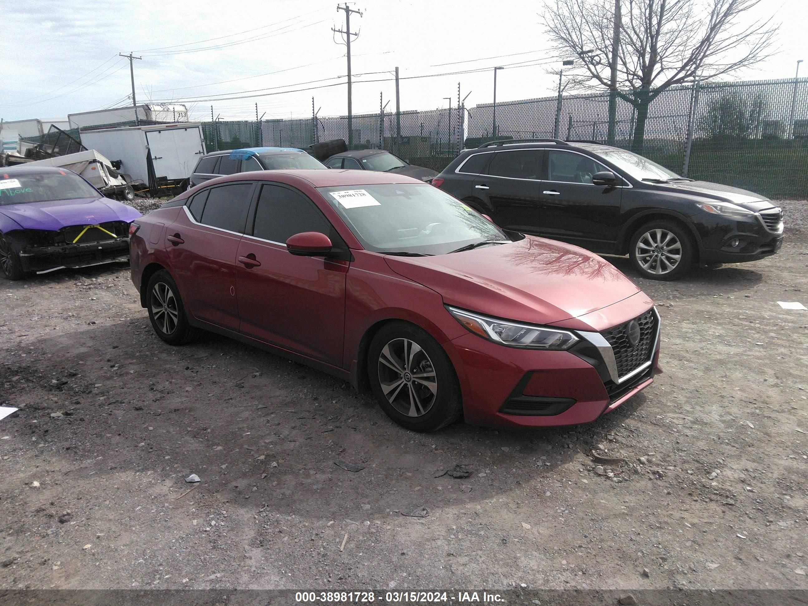 NISSAN SENTRA 2020 3n1ab8cv5ly308993