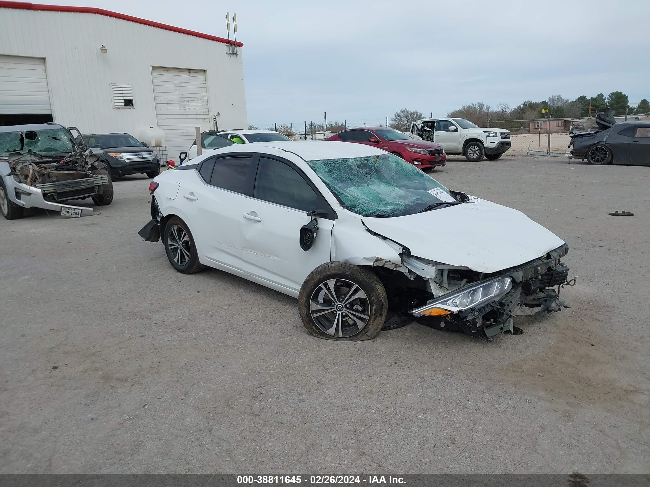 NISSAN SENTRA 2021 3n1ab8cv5my253835