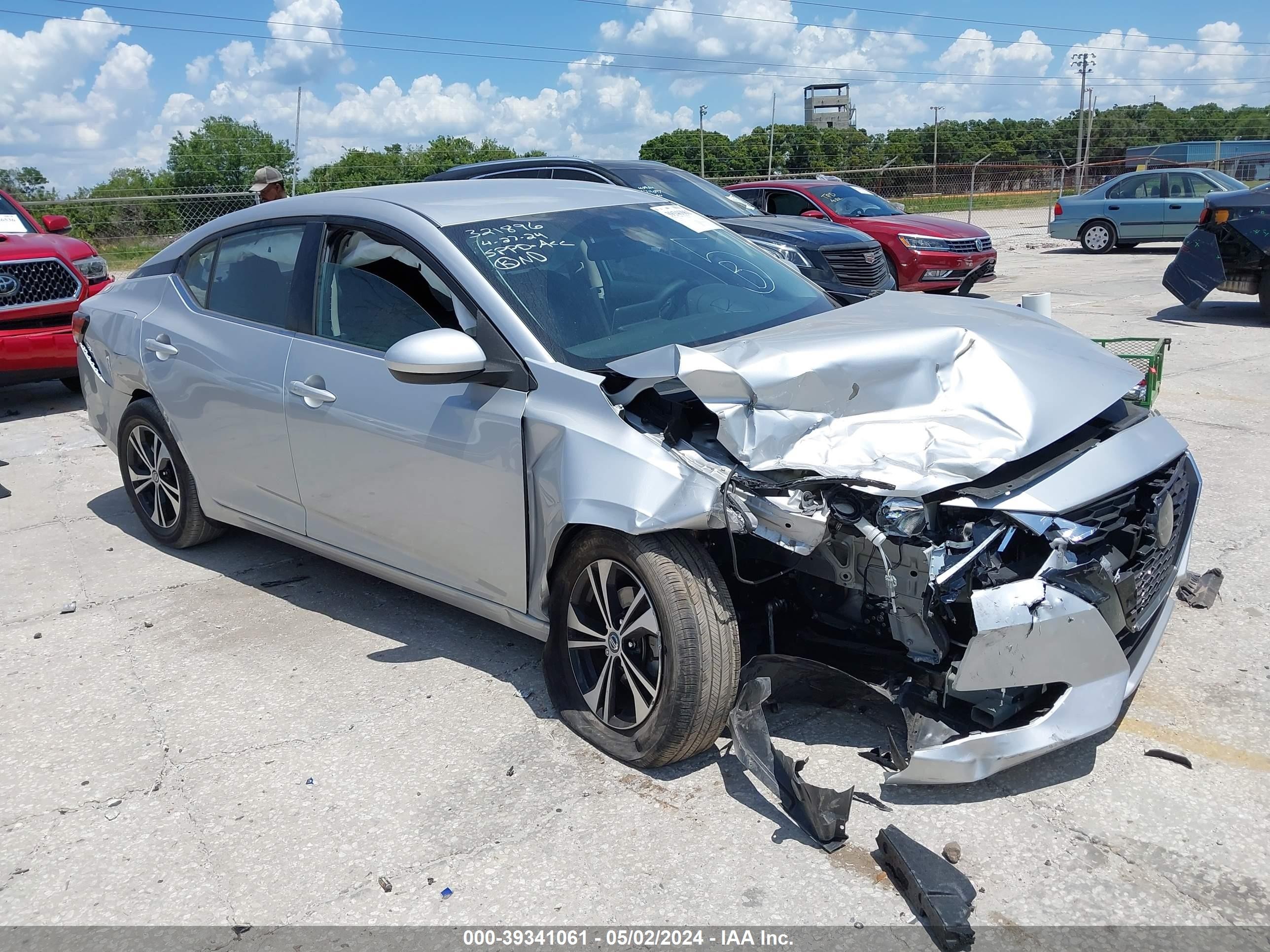 NISSAN SENTRA 2021 3n1ab8cv5my275799