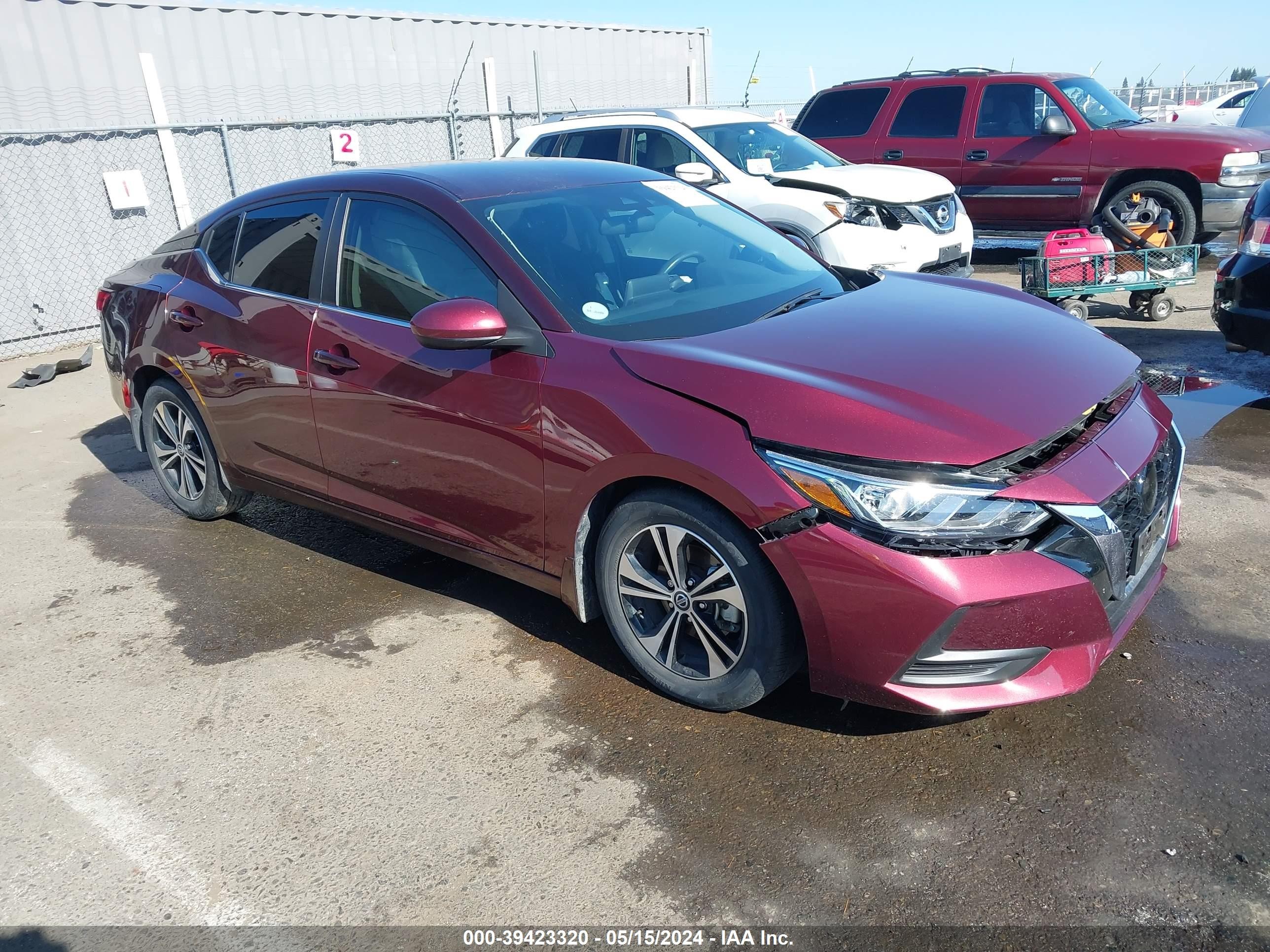 NISSAN SENTRA 2021 3n1ab8cv5my309417