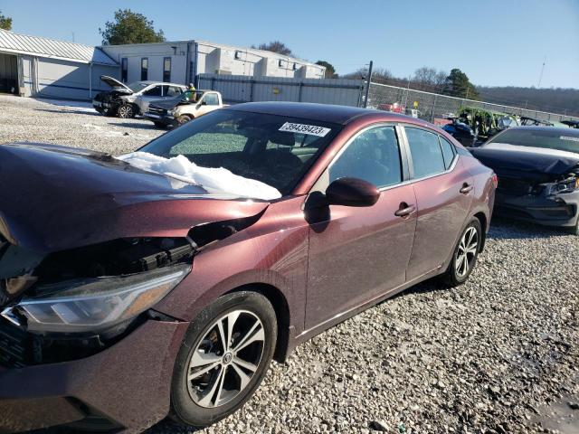 NISSAN SENTRA SV 2022 3n1ab8cv5ny235255