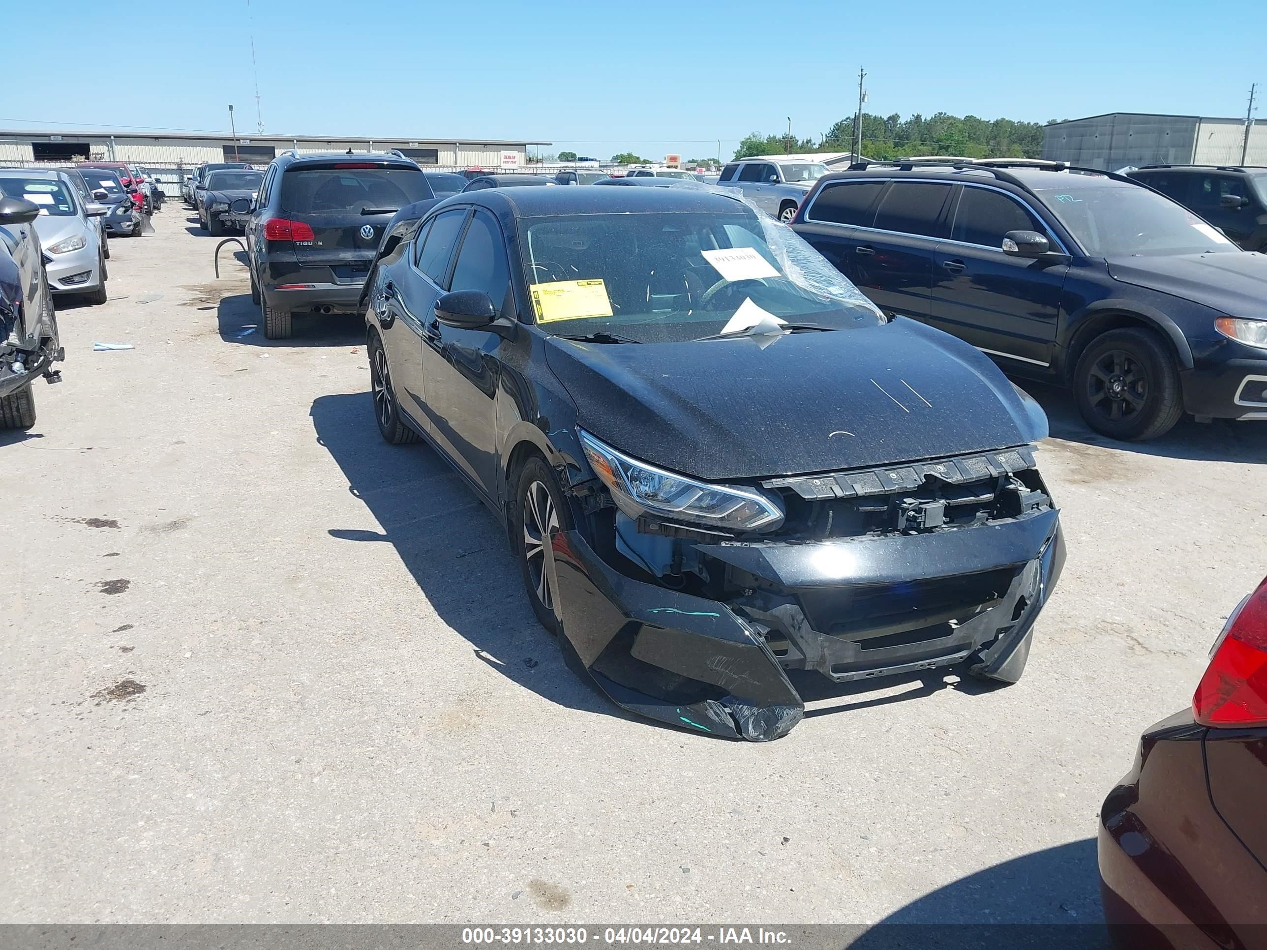 NISSAN SENTRA 2020 3n1ab8cv7ly271154