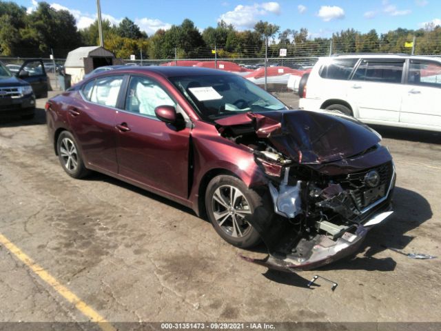 NISSAN SENTRA 2021 3n1ab8cv7my202742