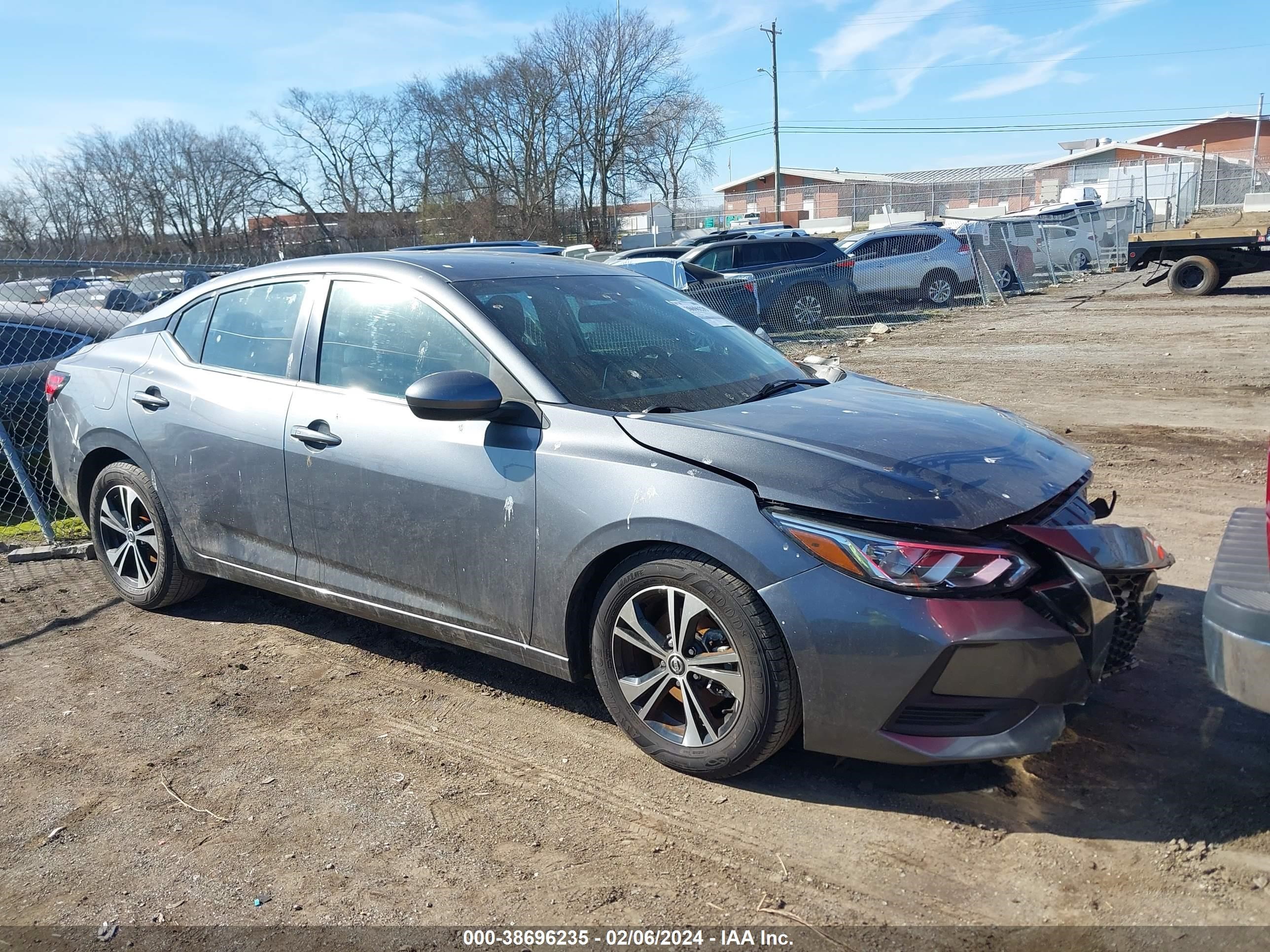 NISSAN SENTRA 2021 3n1ab8cv7my236597