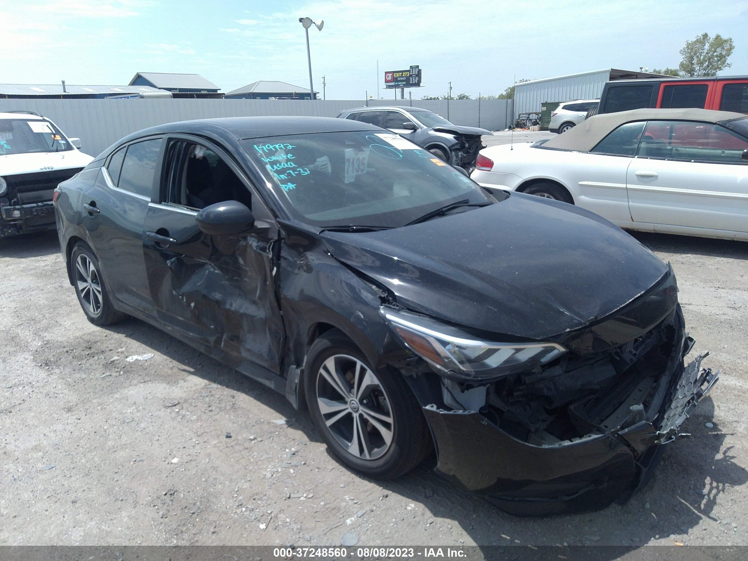 NISSAN SENTRA 2021 3n1ab8cv7my279935