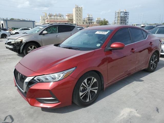 NISSAN SENTRA 2021 3n1ab8cv7my321701