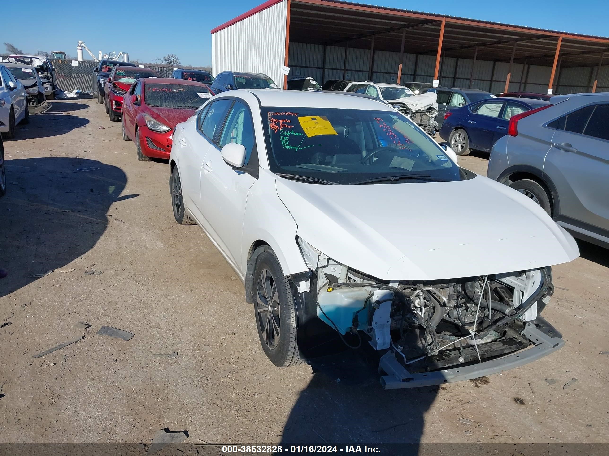 NISSAN SENTRA 2021 3n1ab8cv7my324551