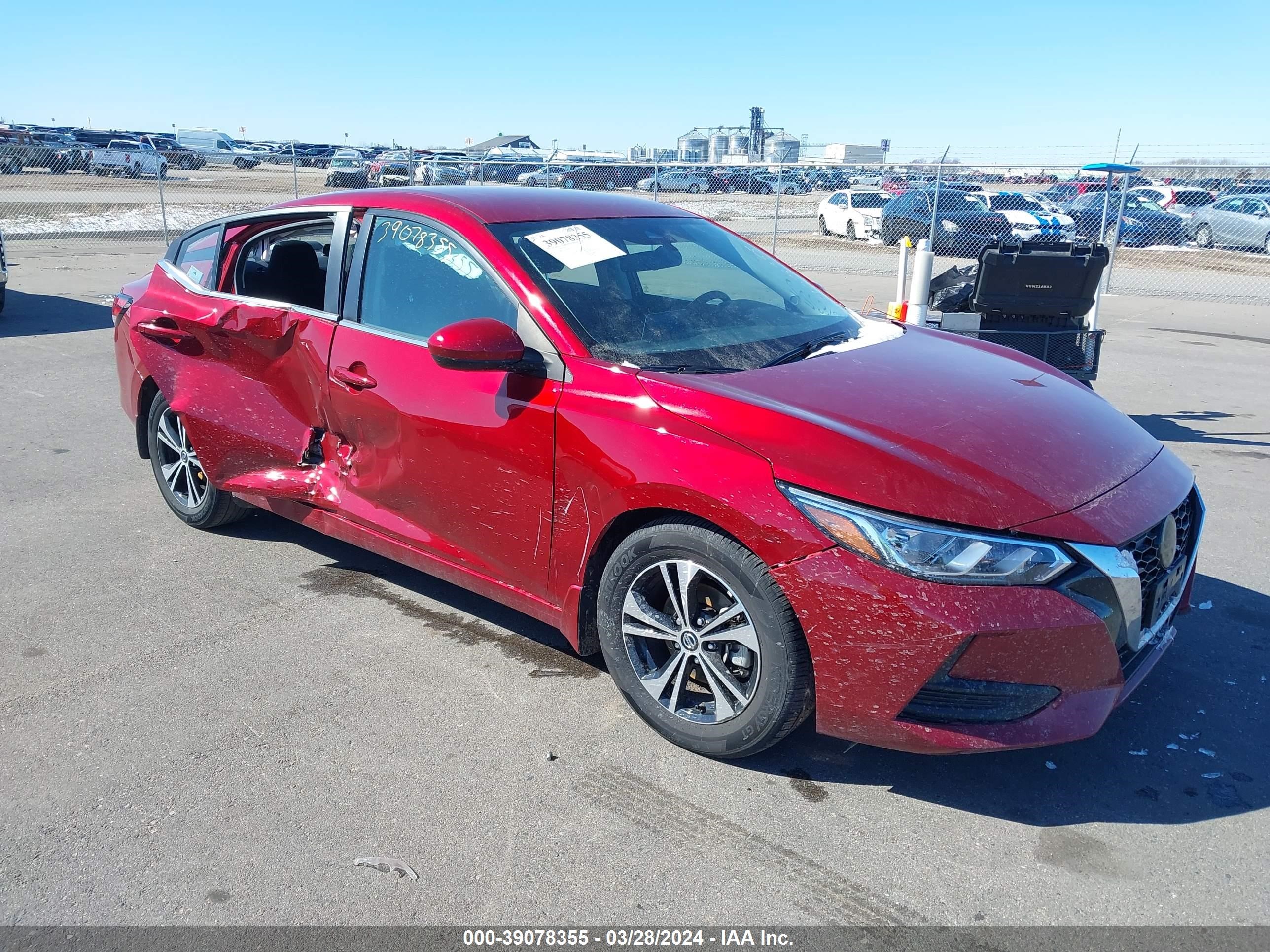 NISSAN SENTRA 2022 3n1ab8cv7ny298048