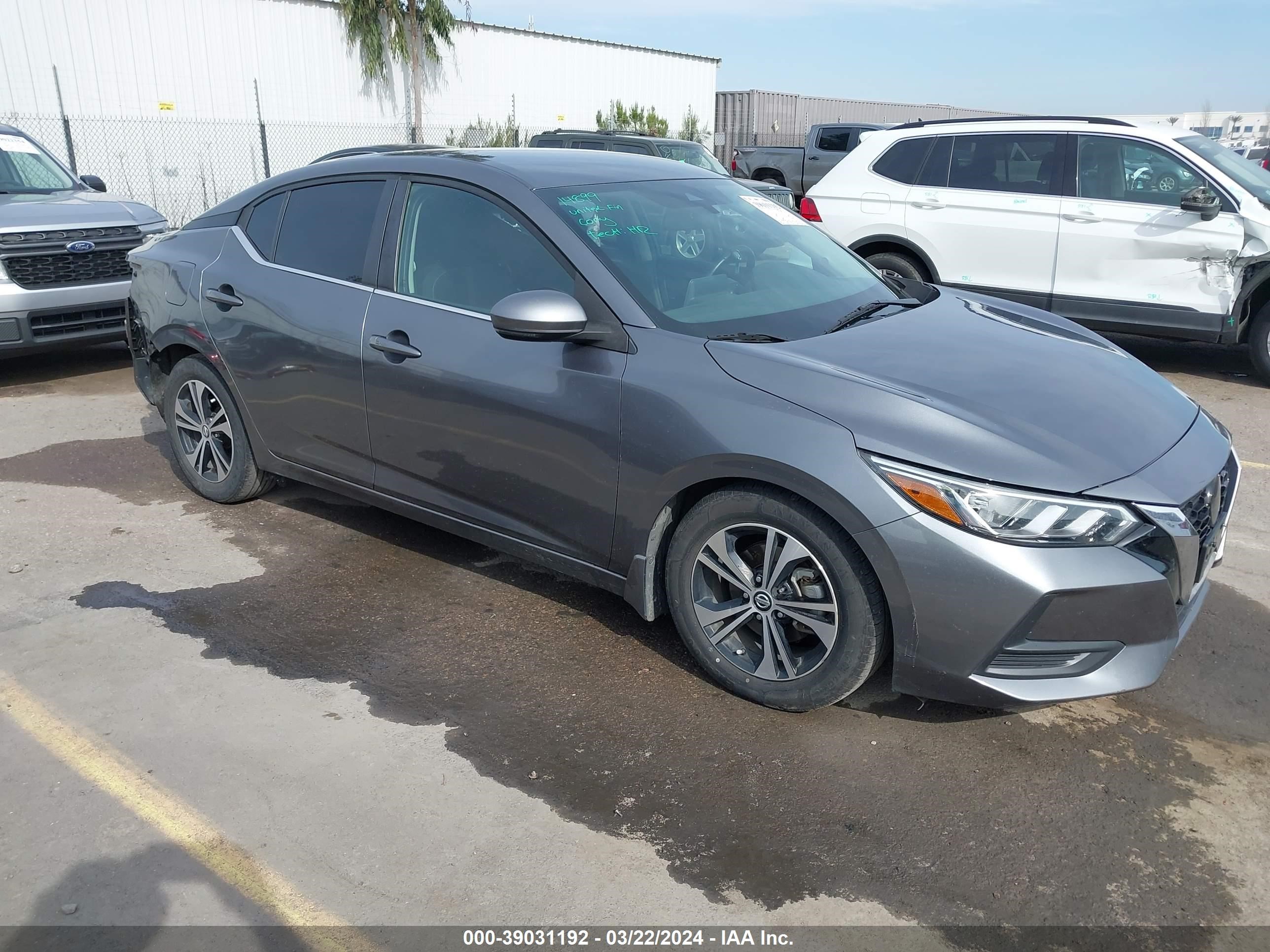 NISSAN SENTRA 2020 3n1ab8cv8ly233206