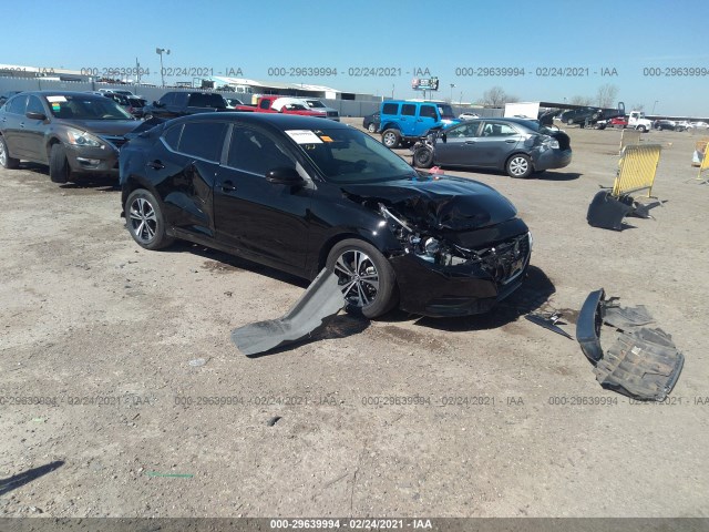 NISSAN SENTRA 2020 3n1ab8cv8ly291557