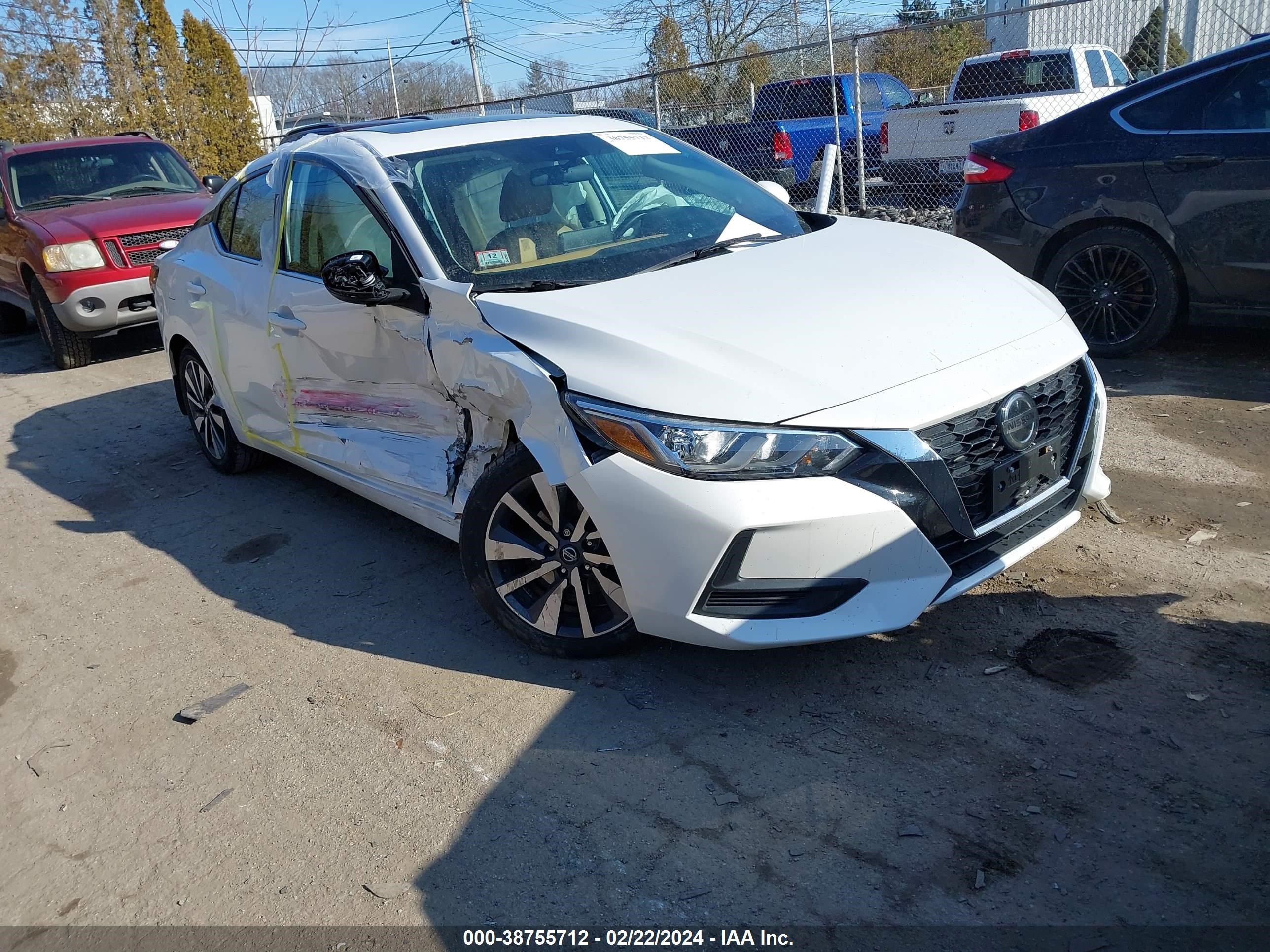 NISSAN SENTRA 2021 3n1ab8cv8my205455