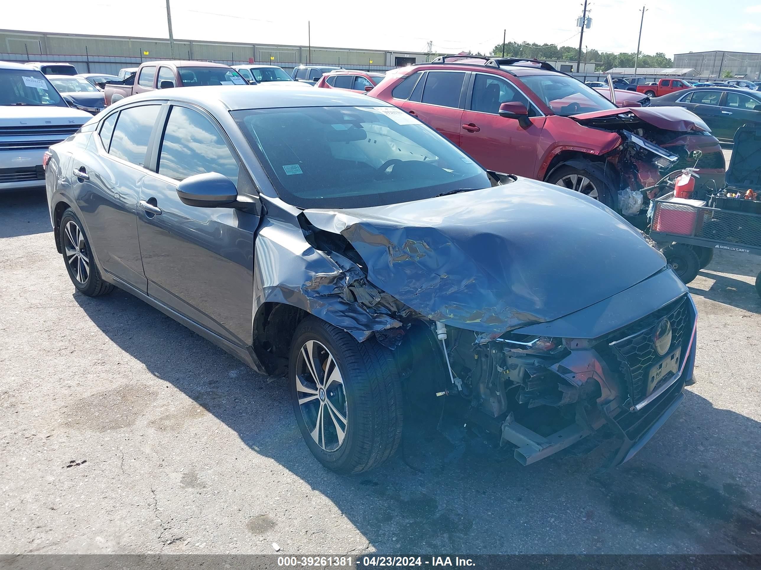 NISSAN SENTRA 2021 3n1ab8cv8my206377