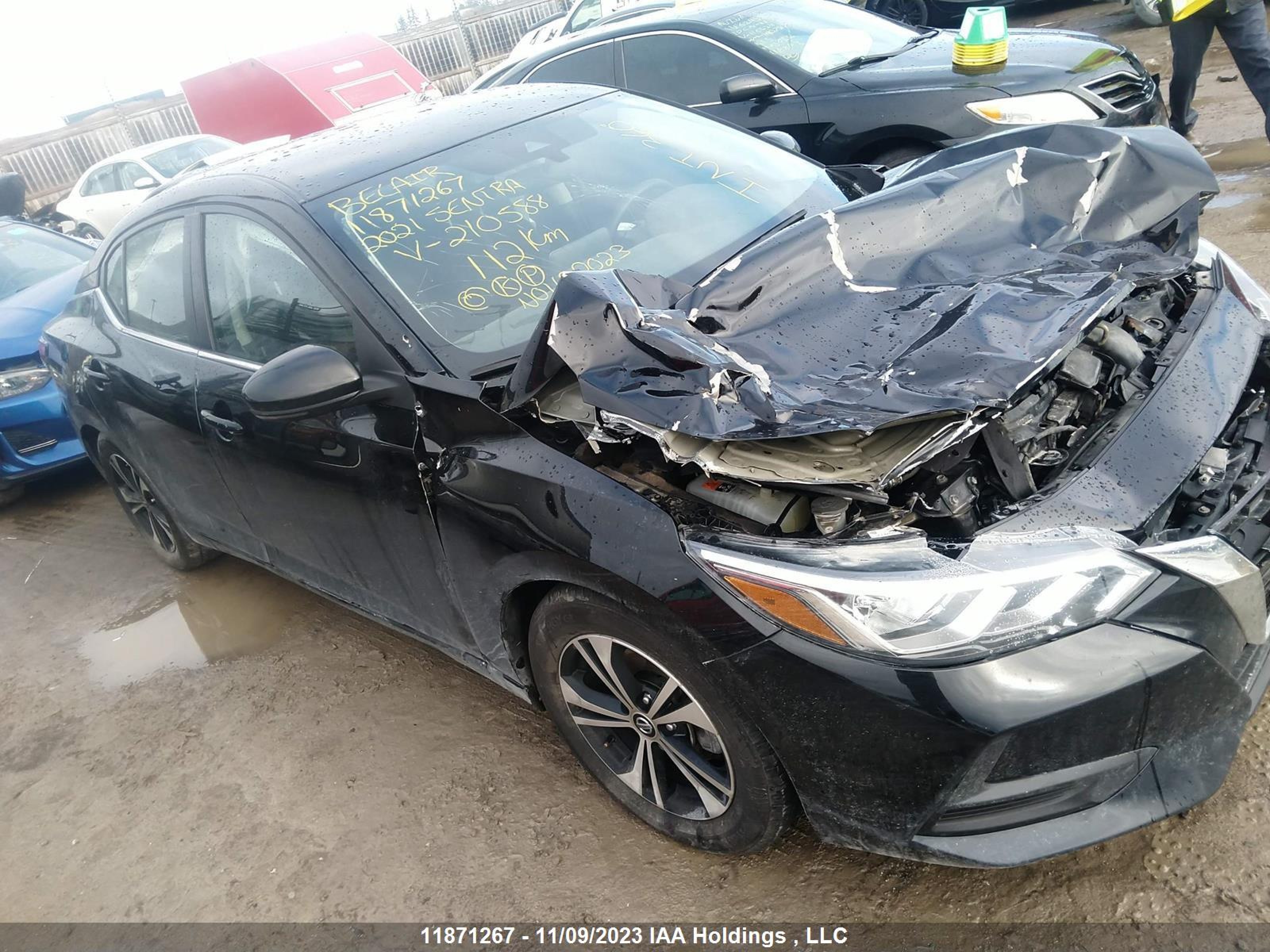 NISSAN SENTRA 2021 3n1ab8cv8my210588