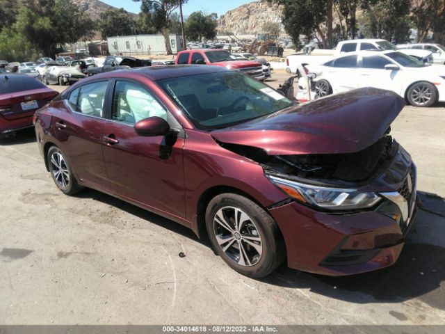 NISSAN SENTRA 2021 3n1ab8cv8my290233