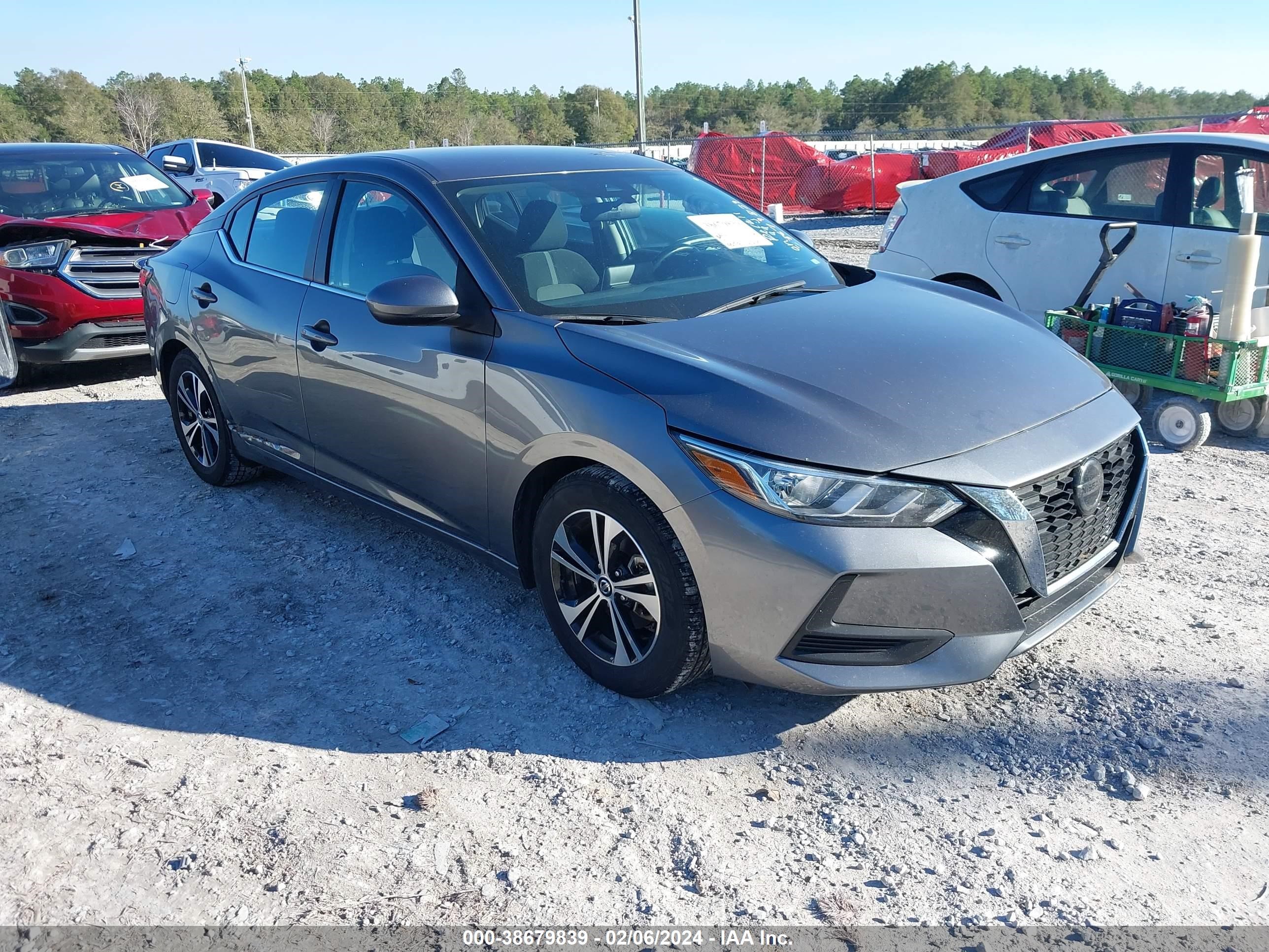 NISSAN SENTRA 2021 3n1ab8cv8my297117