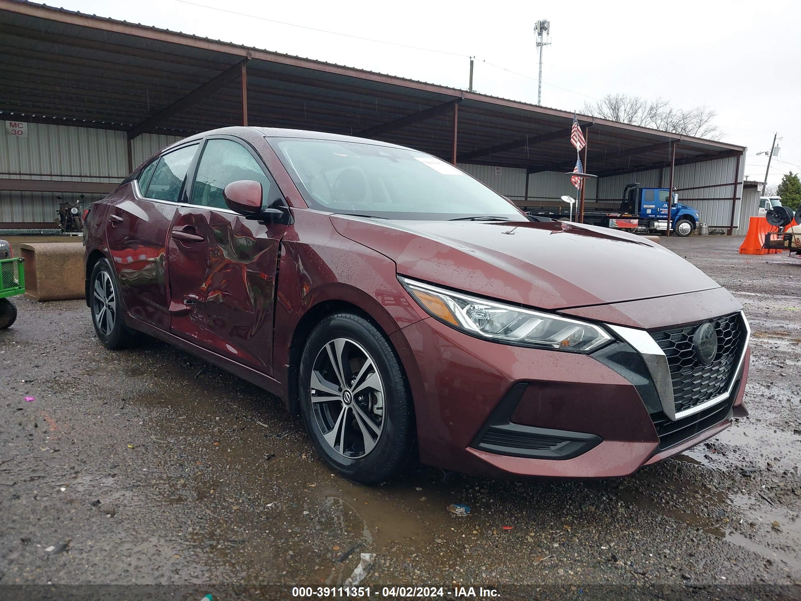 NISSAN SENTRA 2021 3n1ab8cv8my329936