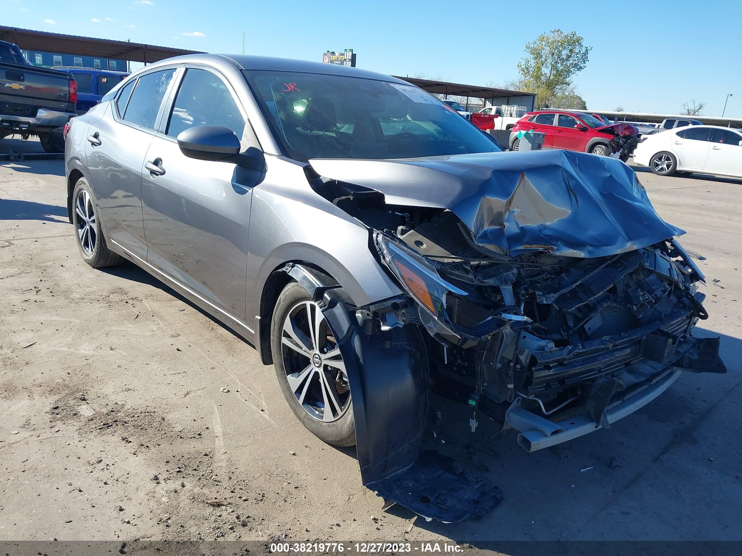 NISSAN SENTRA 2022 3n1ab8cv8ny205831