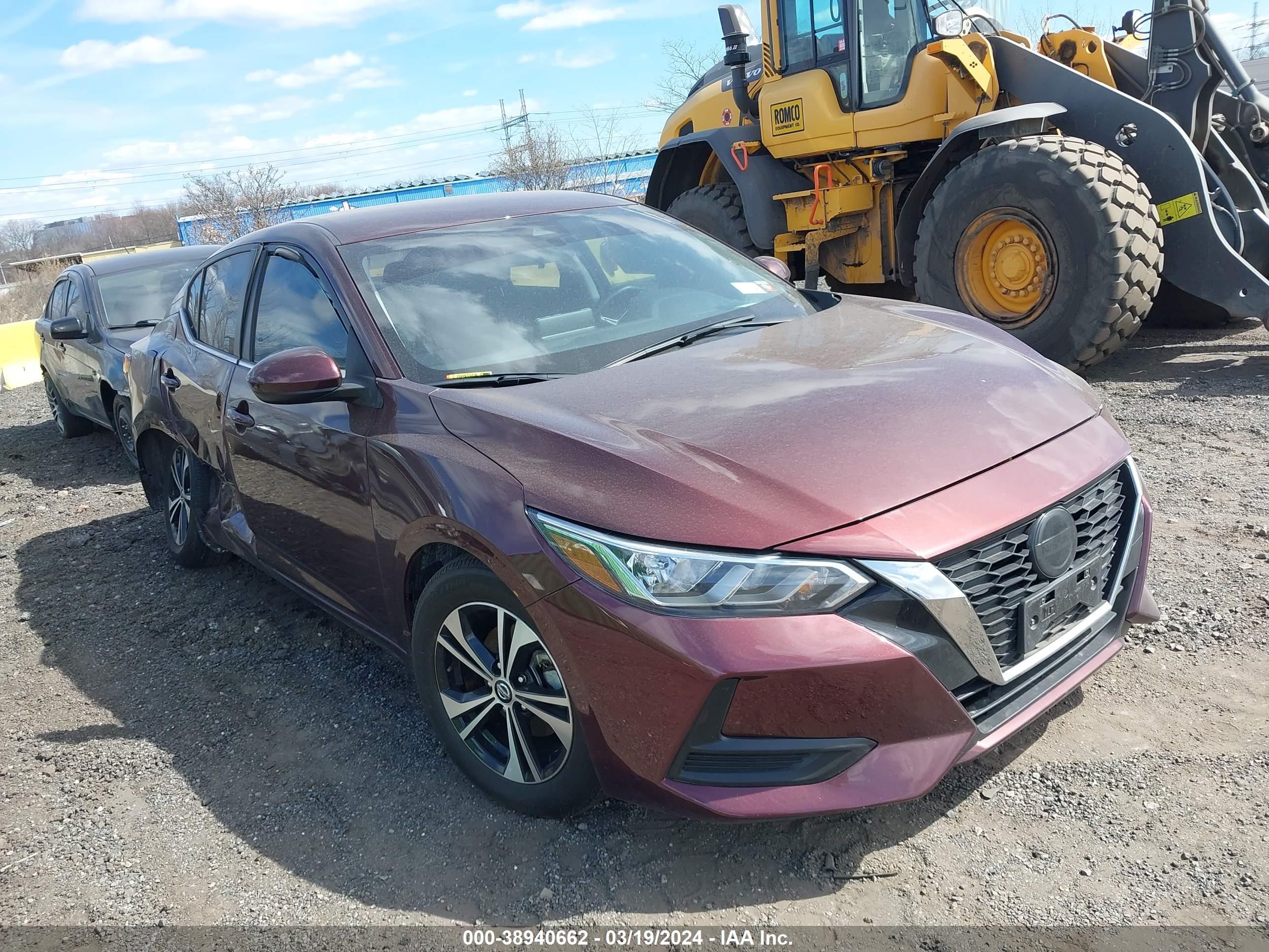 NISSAN SENTRA 2022 3n1ab8cv8ny210009