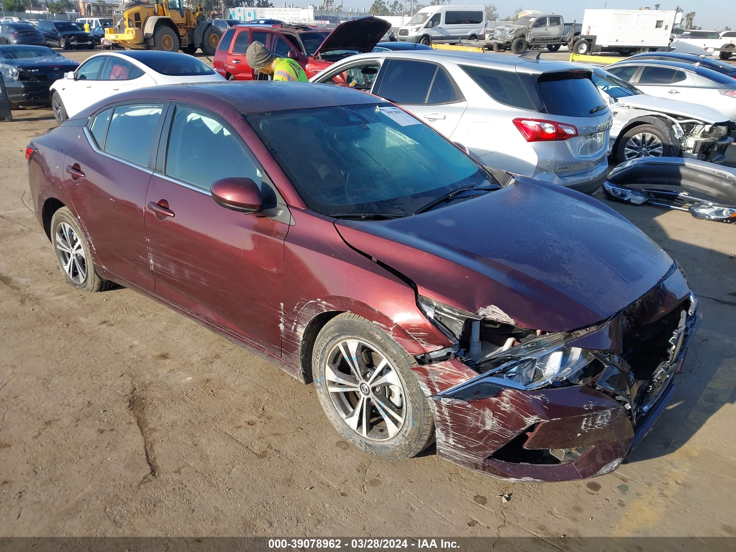 NISSAN SENTRA 2023 3n1ab8cv8py255681