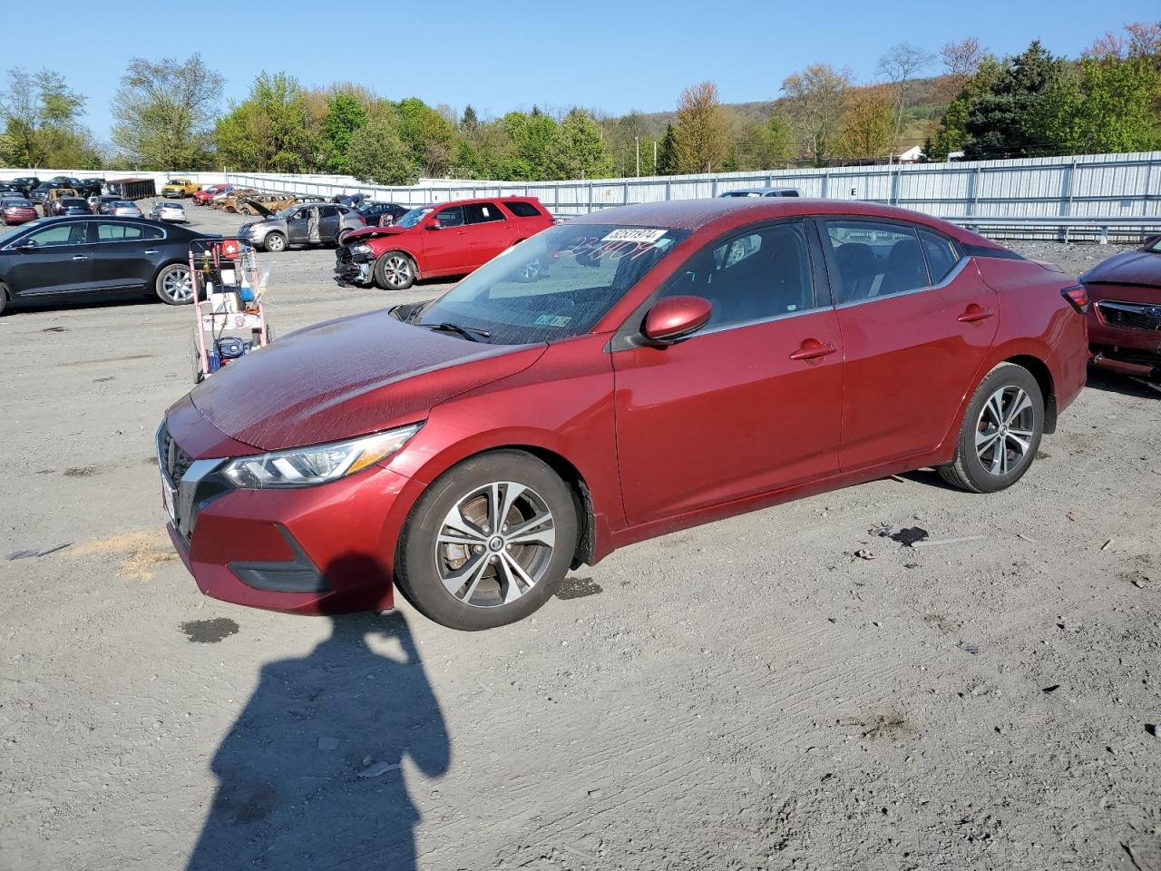 NISSAN SENTRA 2020 3n1ab8cv9ly237409