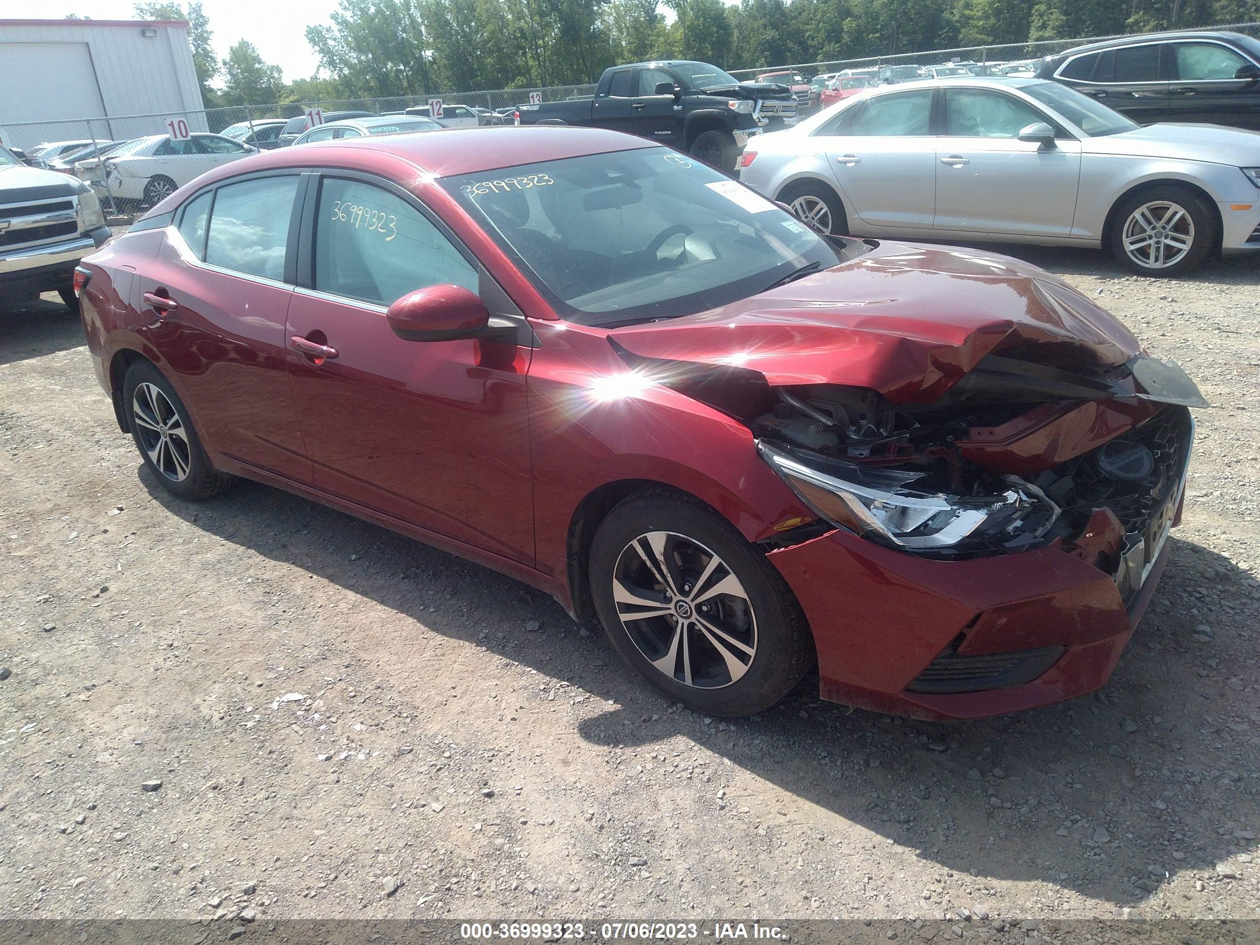 NISSAN SENTRA 2022 3n1ab8cv9ny227613