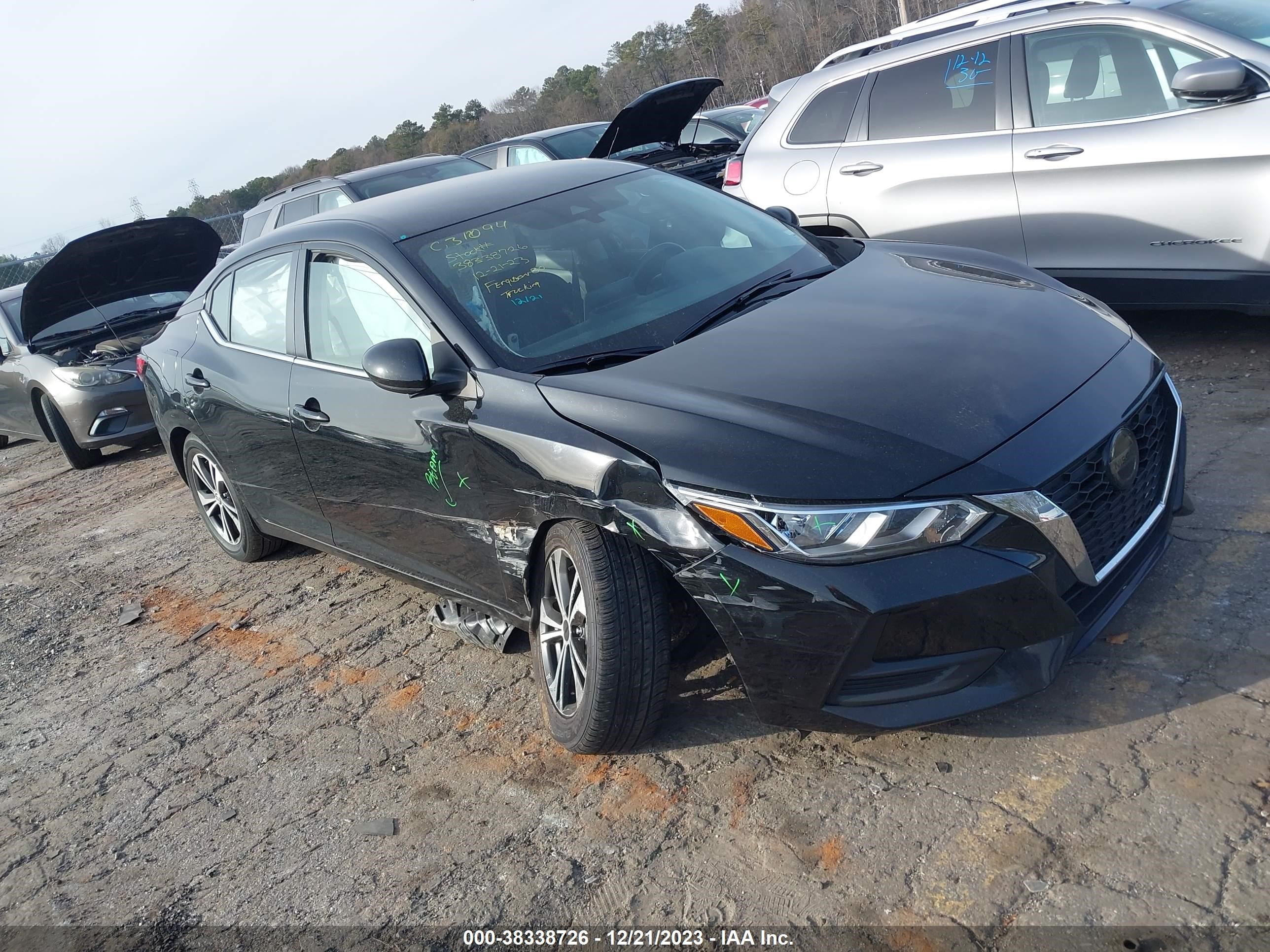 NISSAN SENTRA 2022 3n1ab8cv9ny291358