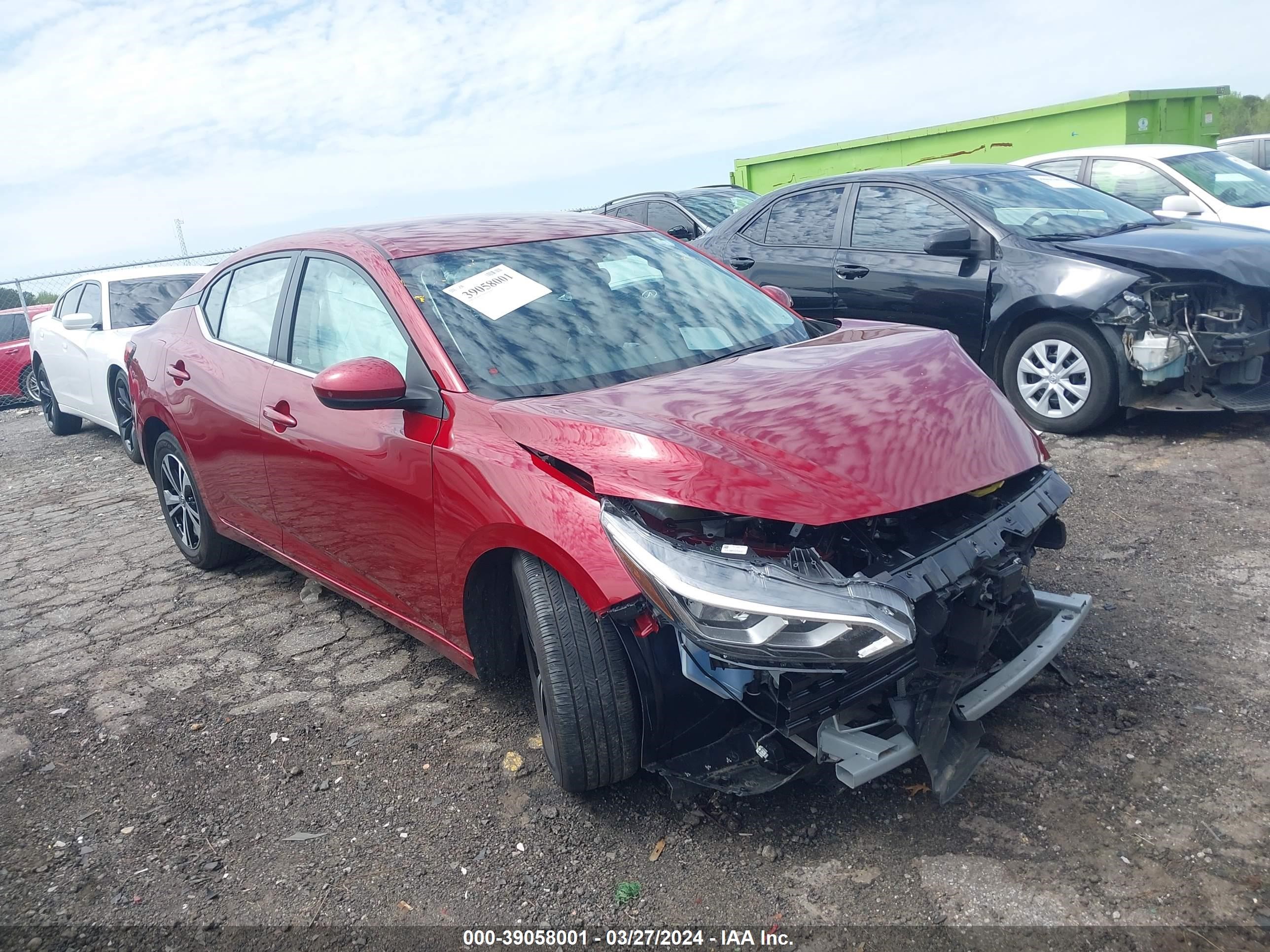 NISSAN SENTRA 2023 3n1ab8cv9py293372