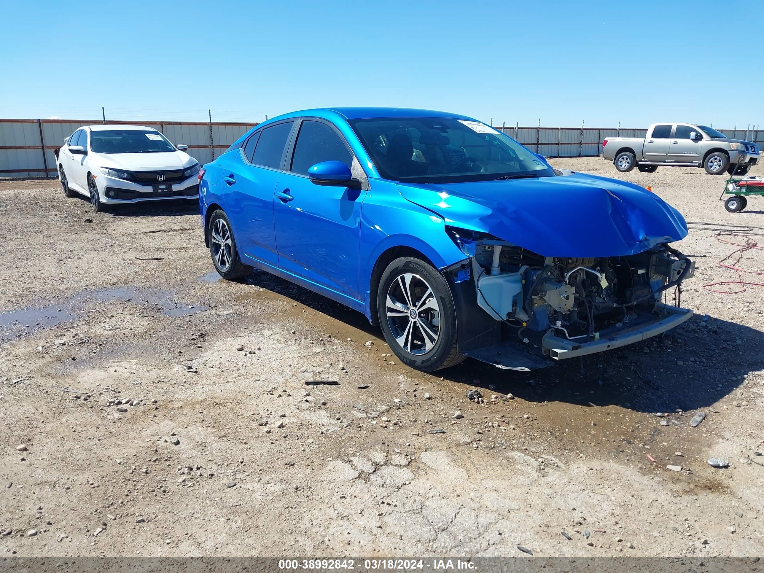 NISSAN SENTRA 2020 3n1ab8cvxly280009