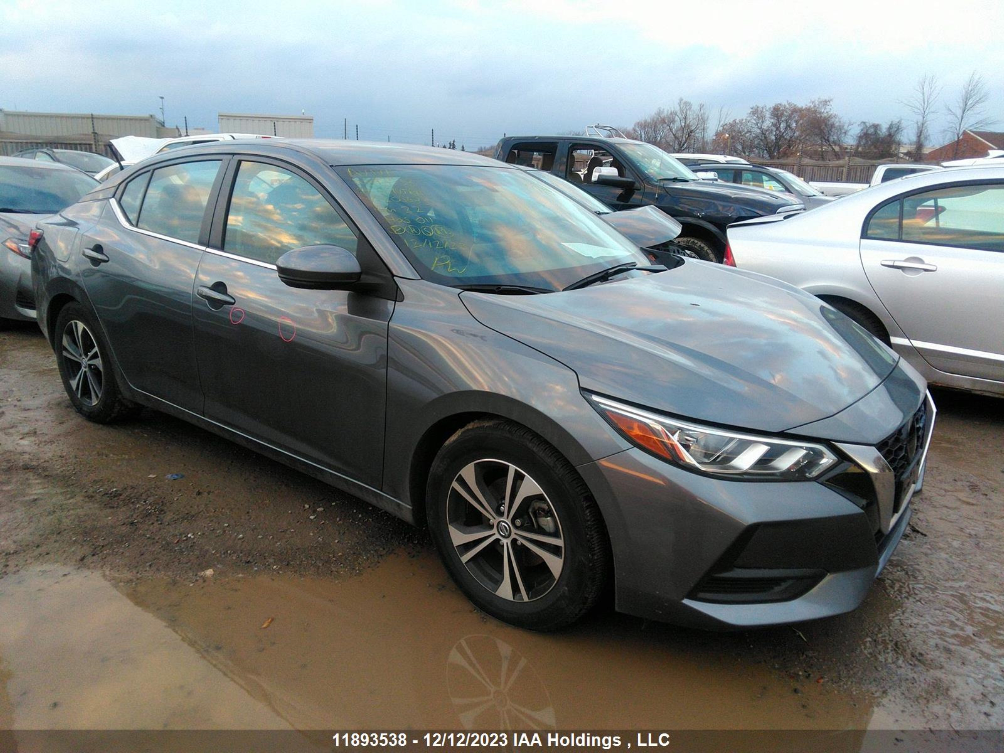 NISSAN SENTRA 2021 3n1ab8cvxmy205683