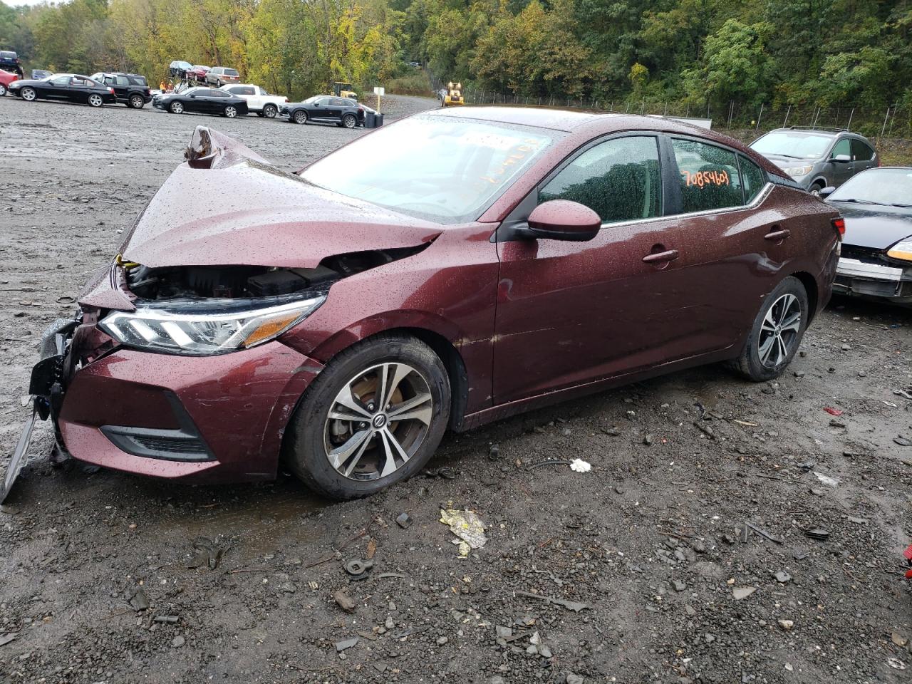 NISSAN SENTRA 2021 3n1ab8cvxmy221897