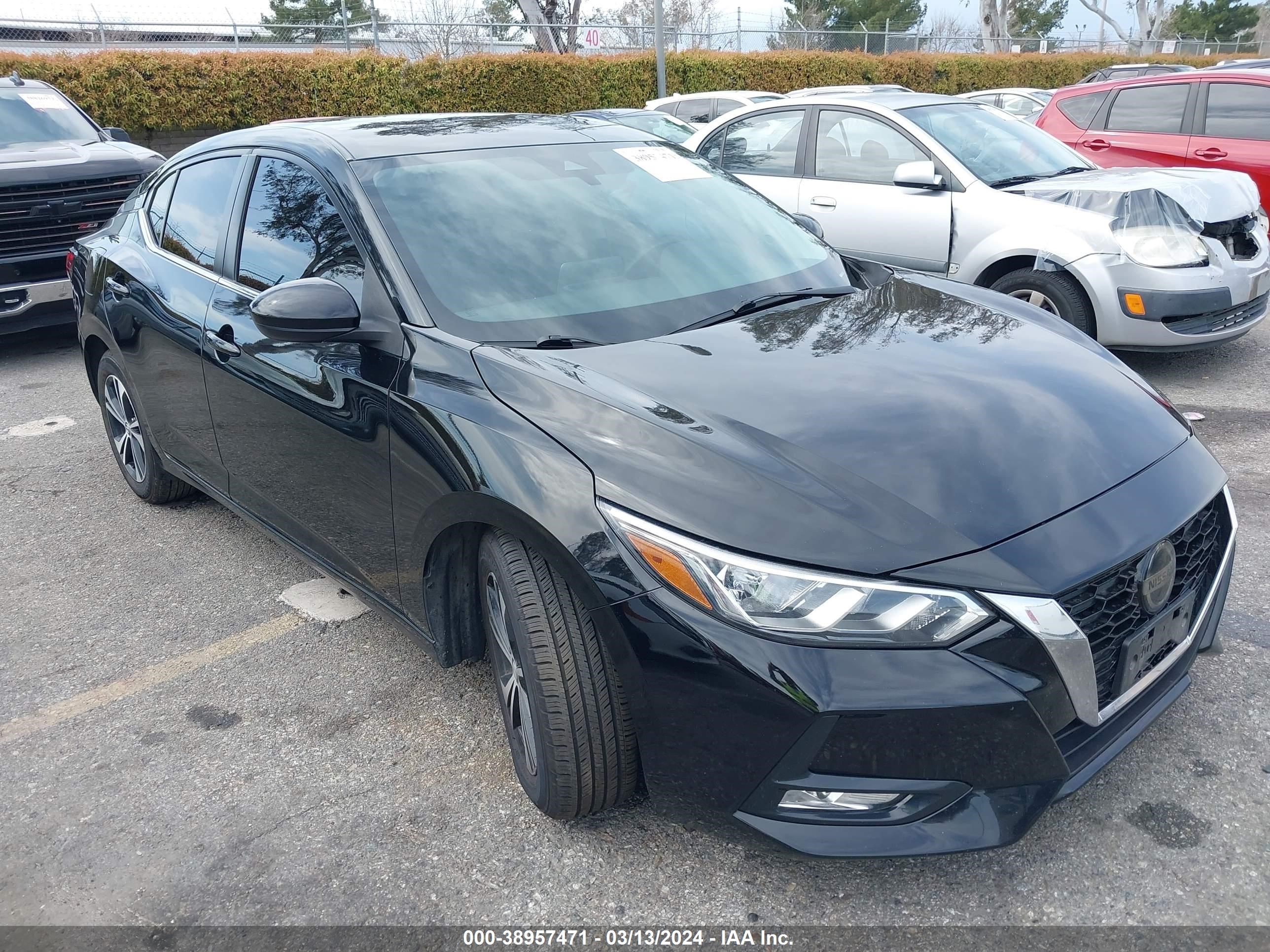 NISSAN SENTRA 2021 3n1ab8cvxmy237873