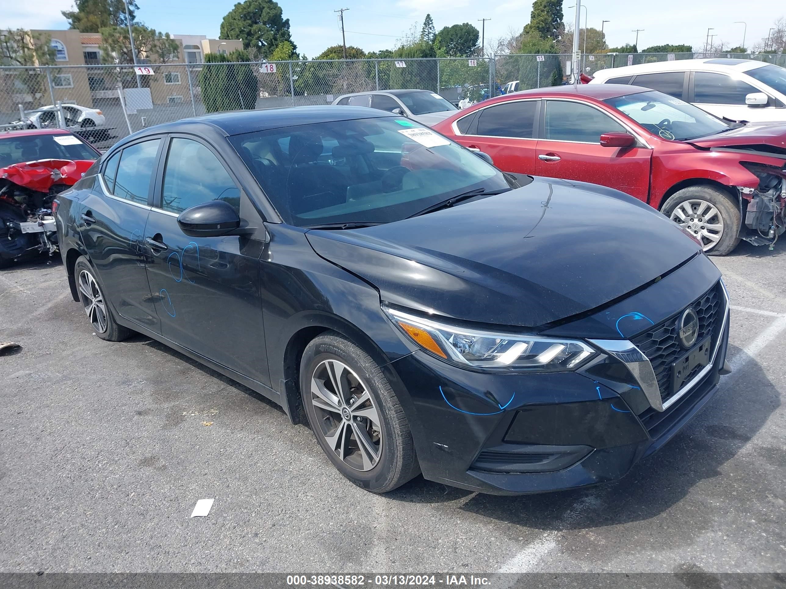 NISSAN SENTRA 2021 3n1ab8cvxmy274664