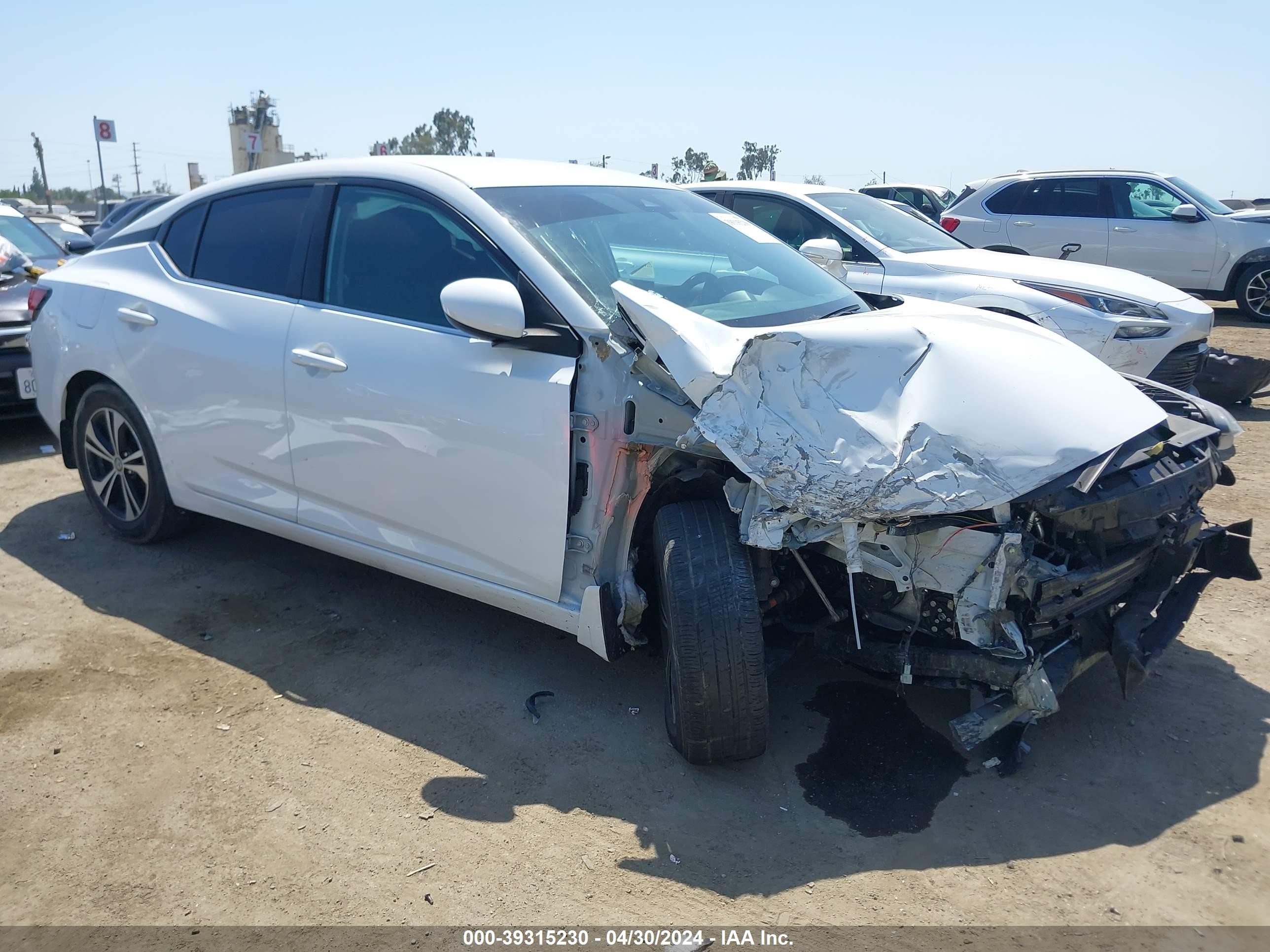 NISSAN SENTRA 2022 3n1ab8cvxny214904