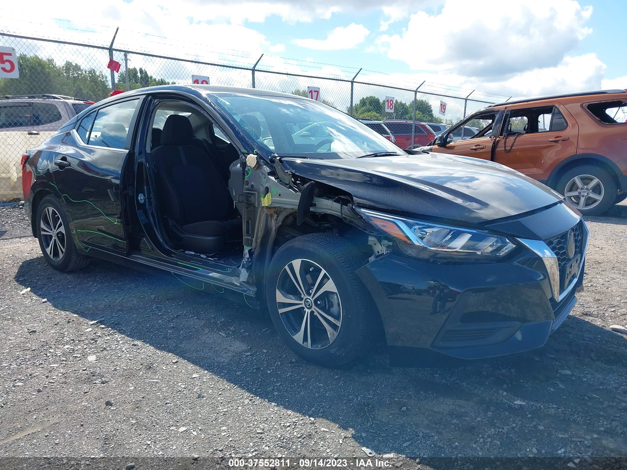 NISSAN SENTRA 2022 3n1ab8cvxny221495