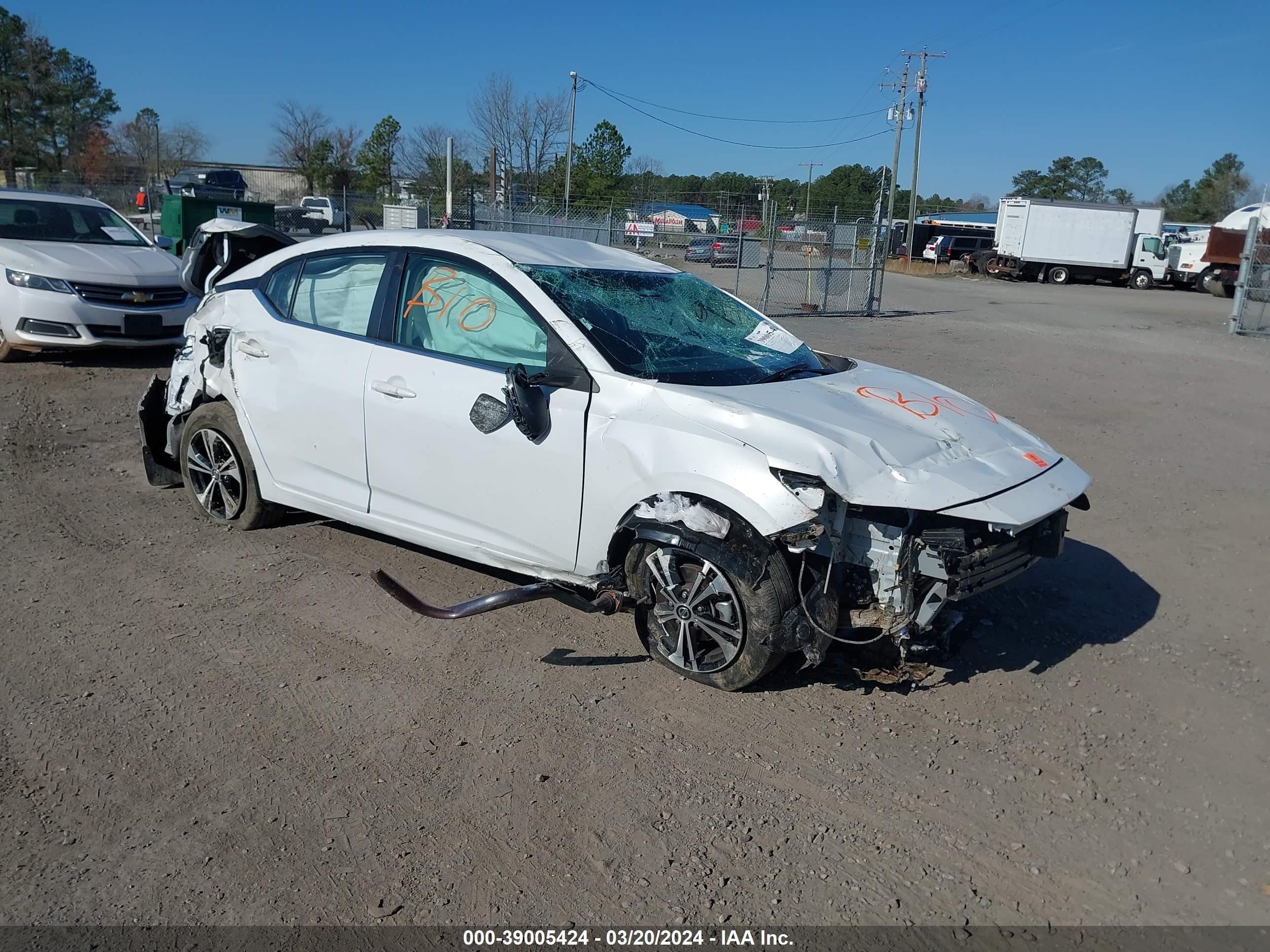 NISSAN SENTRA 2022 3n1ab8cvxny265416