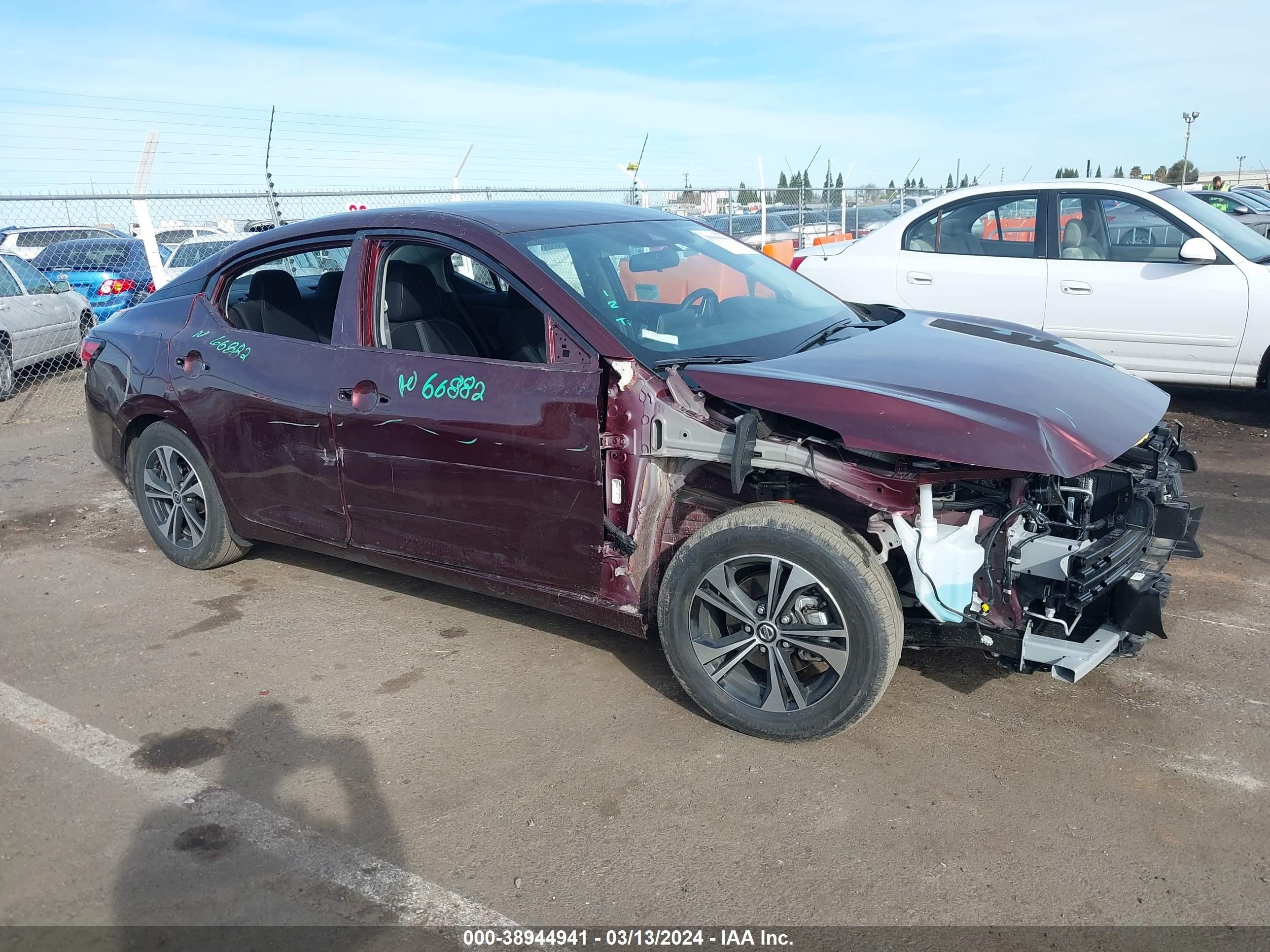 NISSAN SENTRA 2023 3n1ab8cvxpy321678