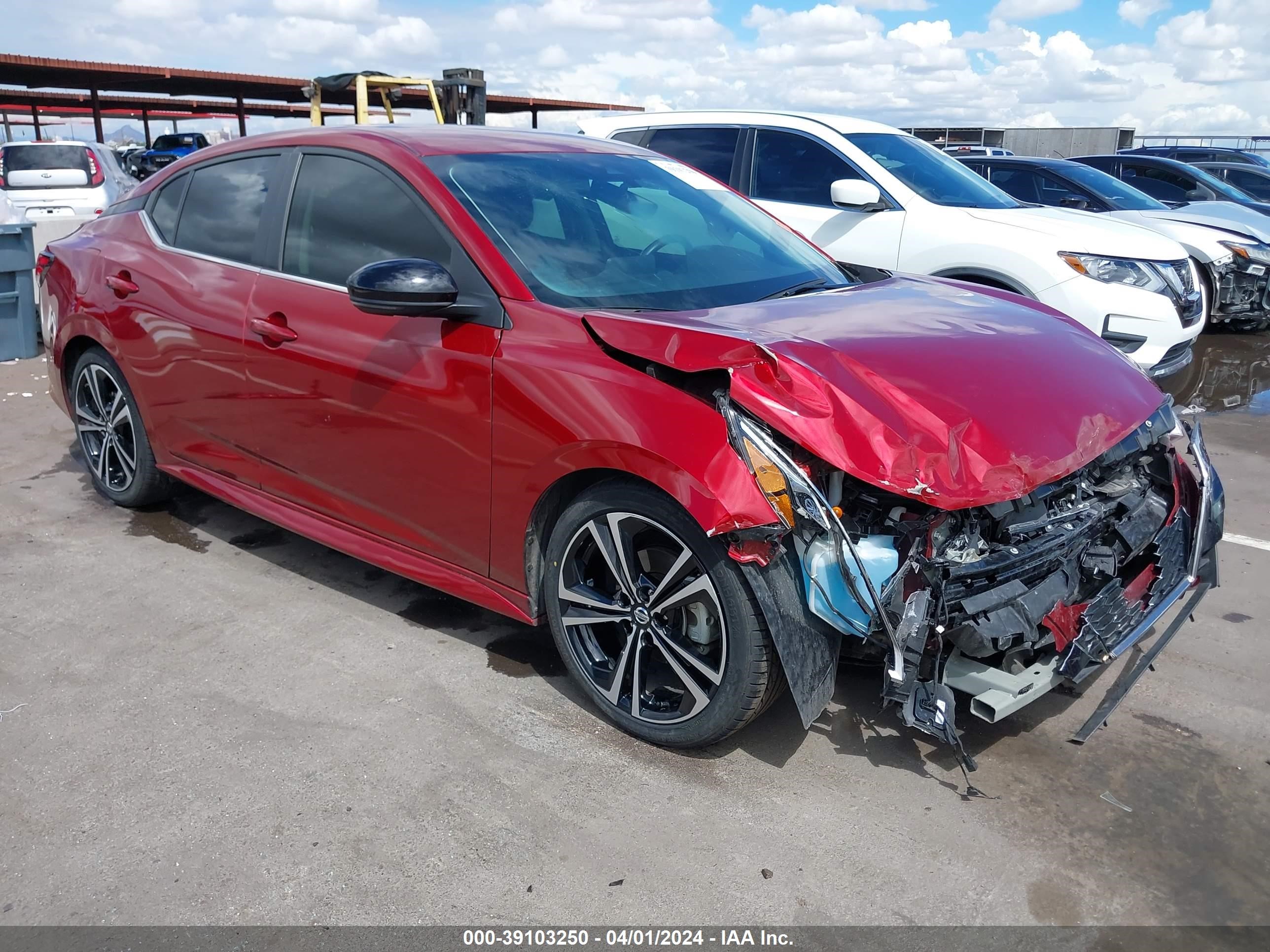 NISSAN SENTRA 2020 3n1ab8dv1ly293116