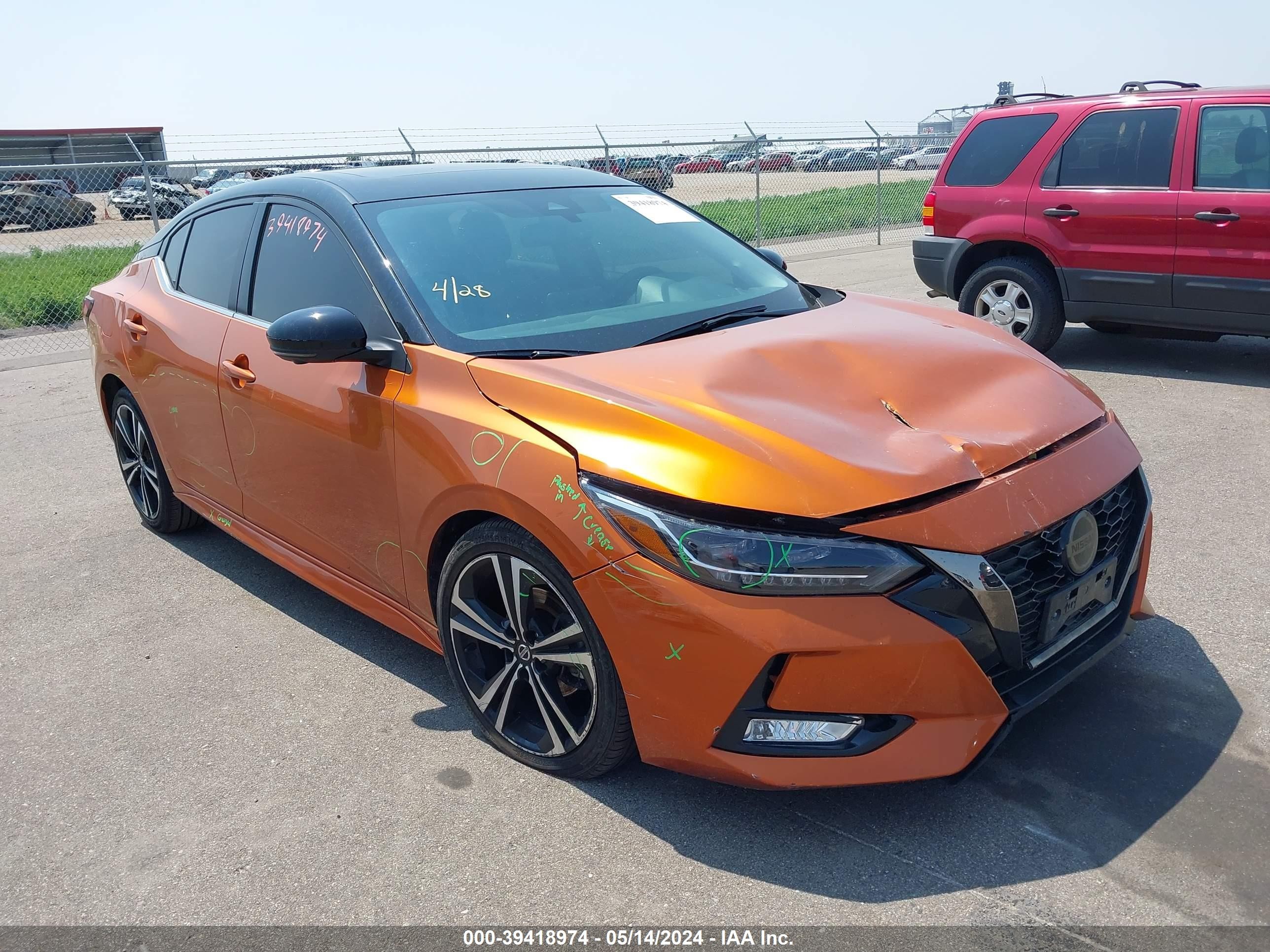 NISSAN SENTRA 2021 3n1ab8dv3my290249