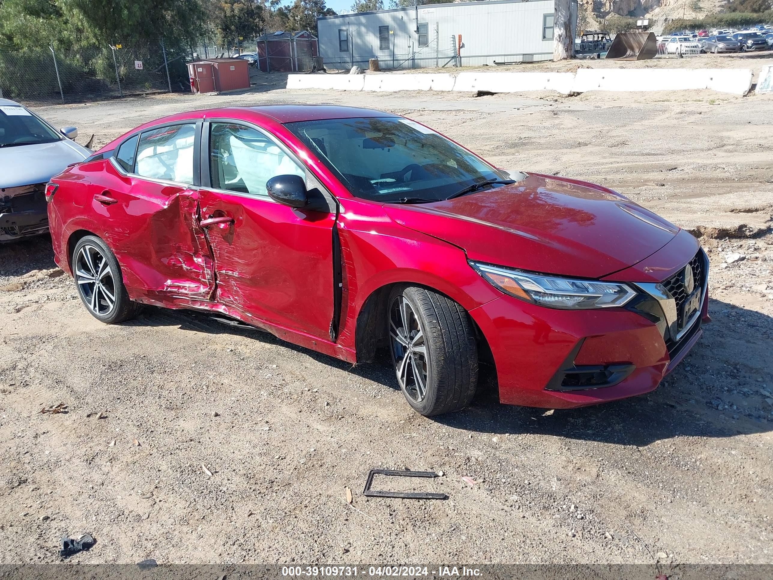 NISSAN SENTRA 2021 3n1ab8dv7my251308