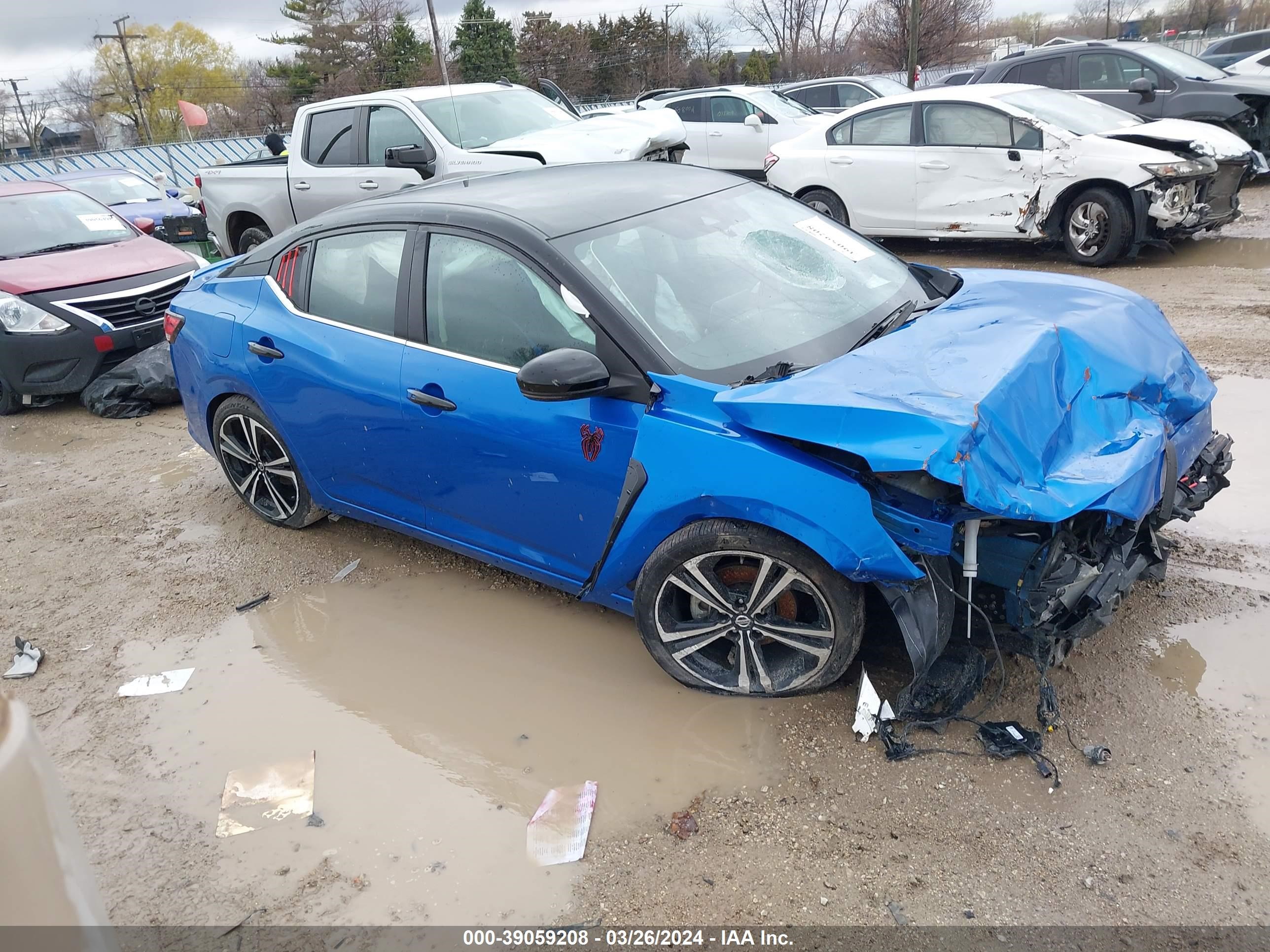 NISSAN SENTRA 2022 3n1ab8dv8ny229562