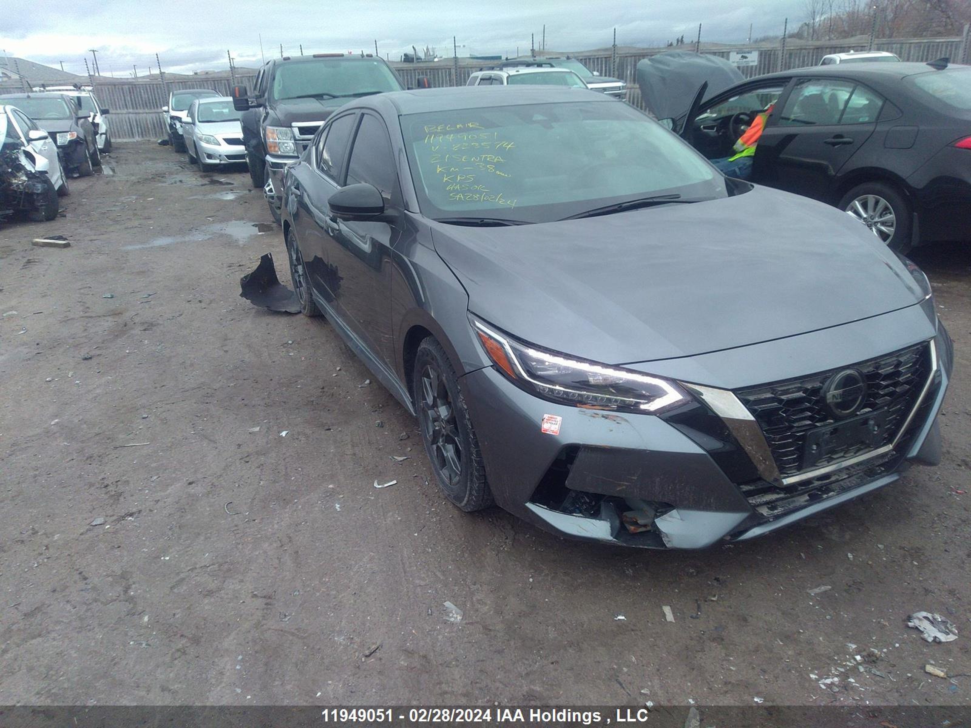 NISSAN SENTRA 2021 3n1ab8dv9my223574