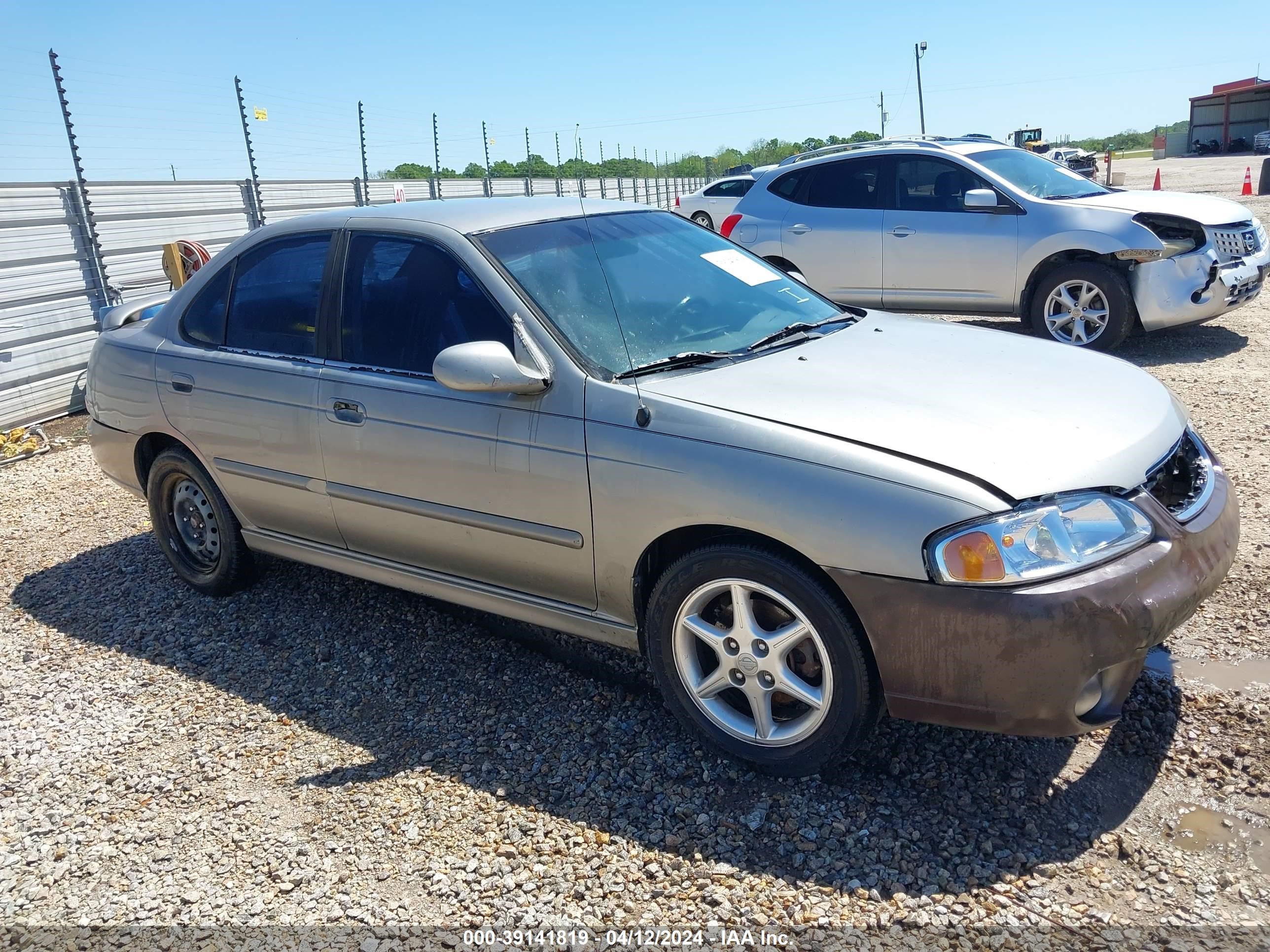 NISSAN SENTRA 2001 3n1bb51d01l120969