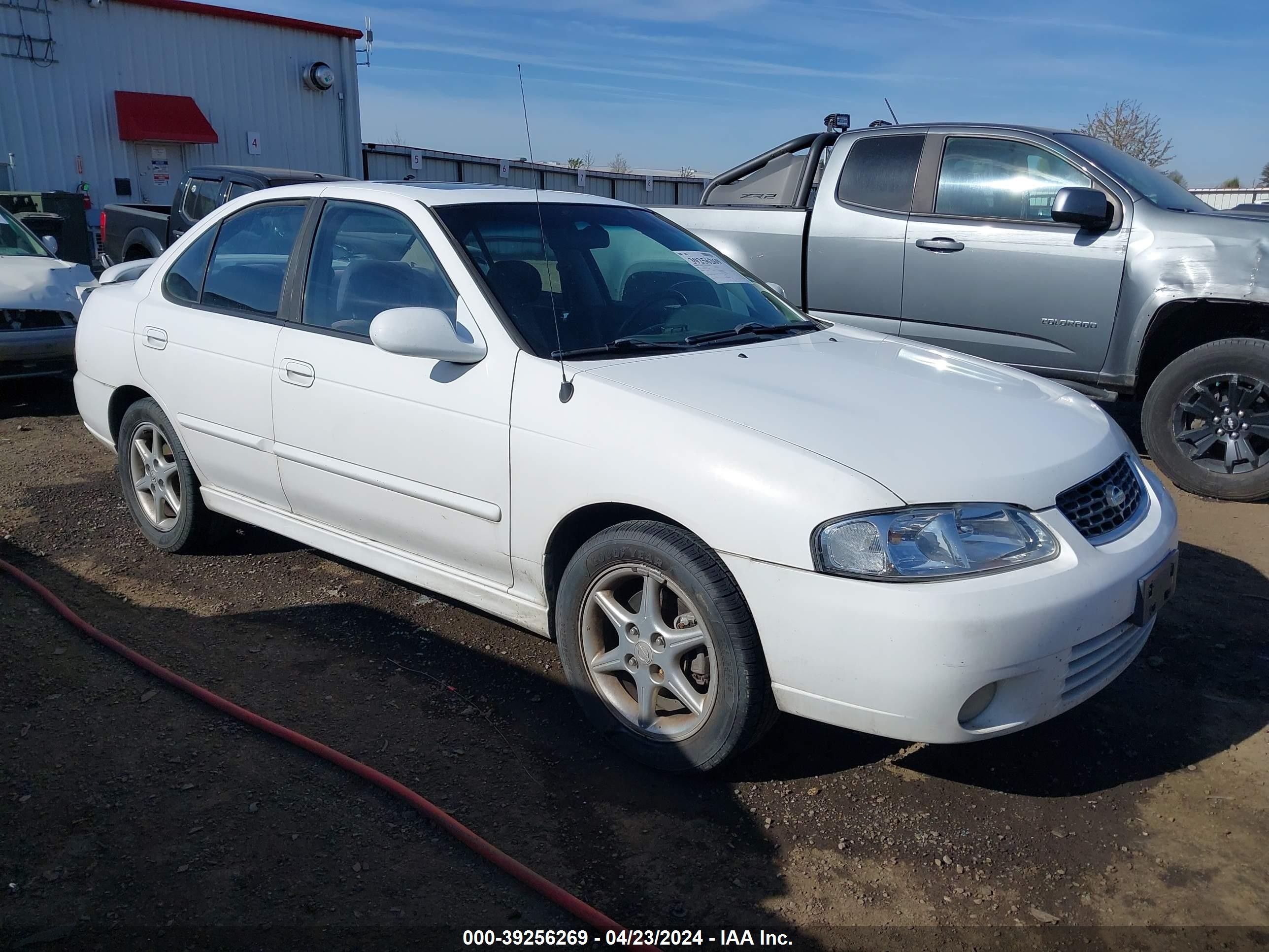 NISSAN SENTRA 2001 3n1bb51d51l113886