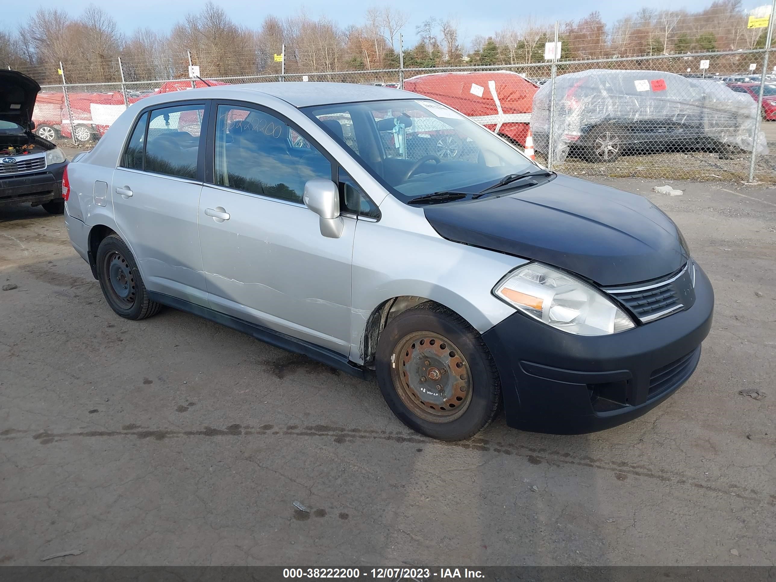 NISSAN VERSA 2008 3n1bc11e28l458298