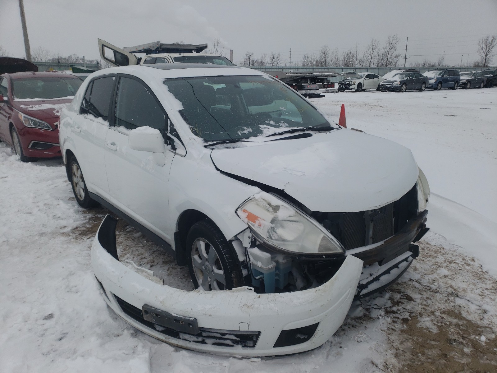 NISSAN VERSA S 2007 3n1bc11e37l420657