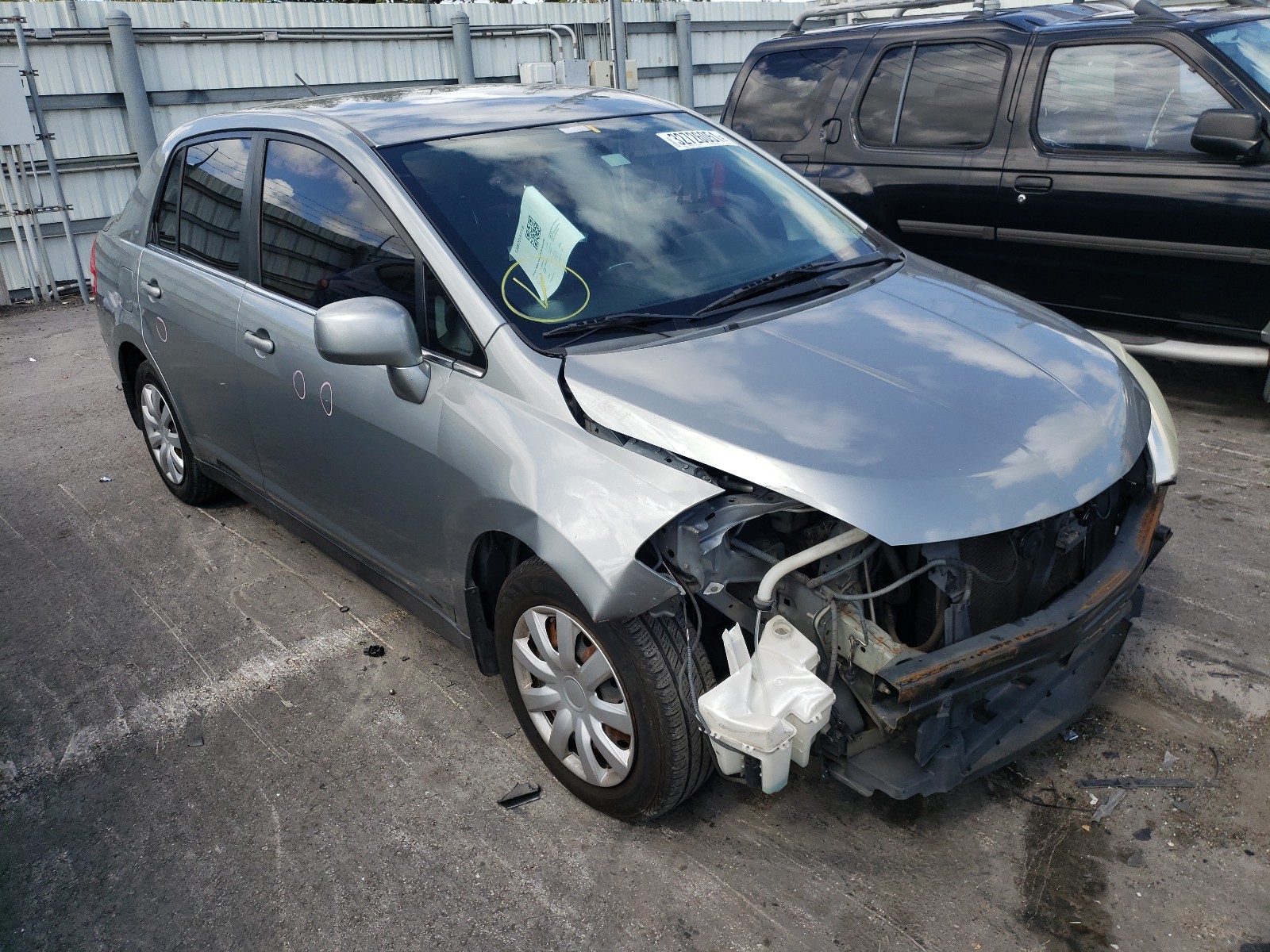 NISSAN VERSA S 2008 3n1bc11e38l378637